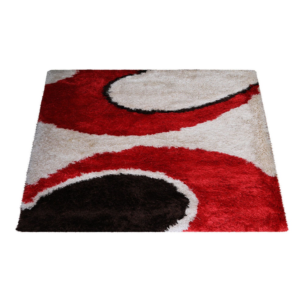 Vibrant Prismatic Hand Tufted Area Rug - Soft & Durable Non-Slip Living Room Carpet for Bedroom, Nursery & Home Decor