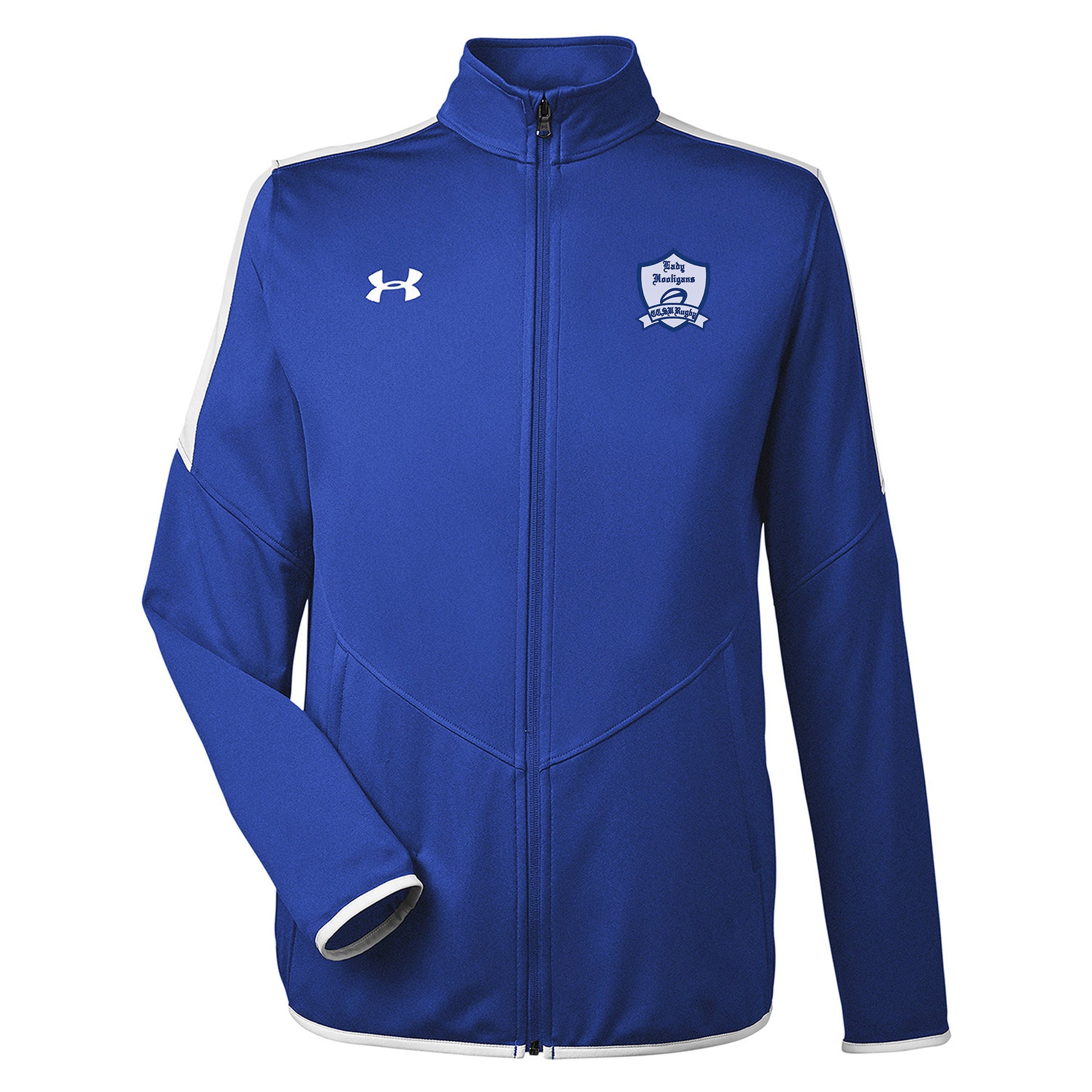 CCSU Lady Hooligans UA Rival Knit Jacket - Women's Lightweight Athletic Pullover for Sports & Casual Wear | Perfect for College Games, Gym Workouts & Everyday Fashion