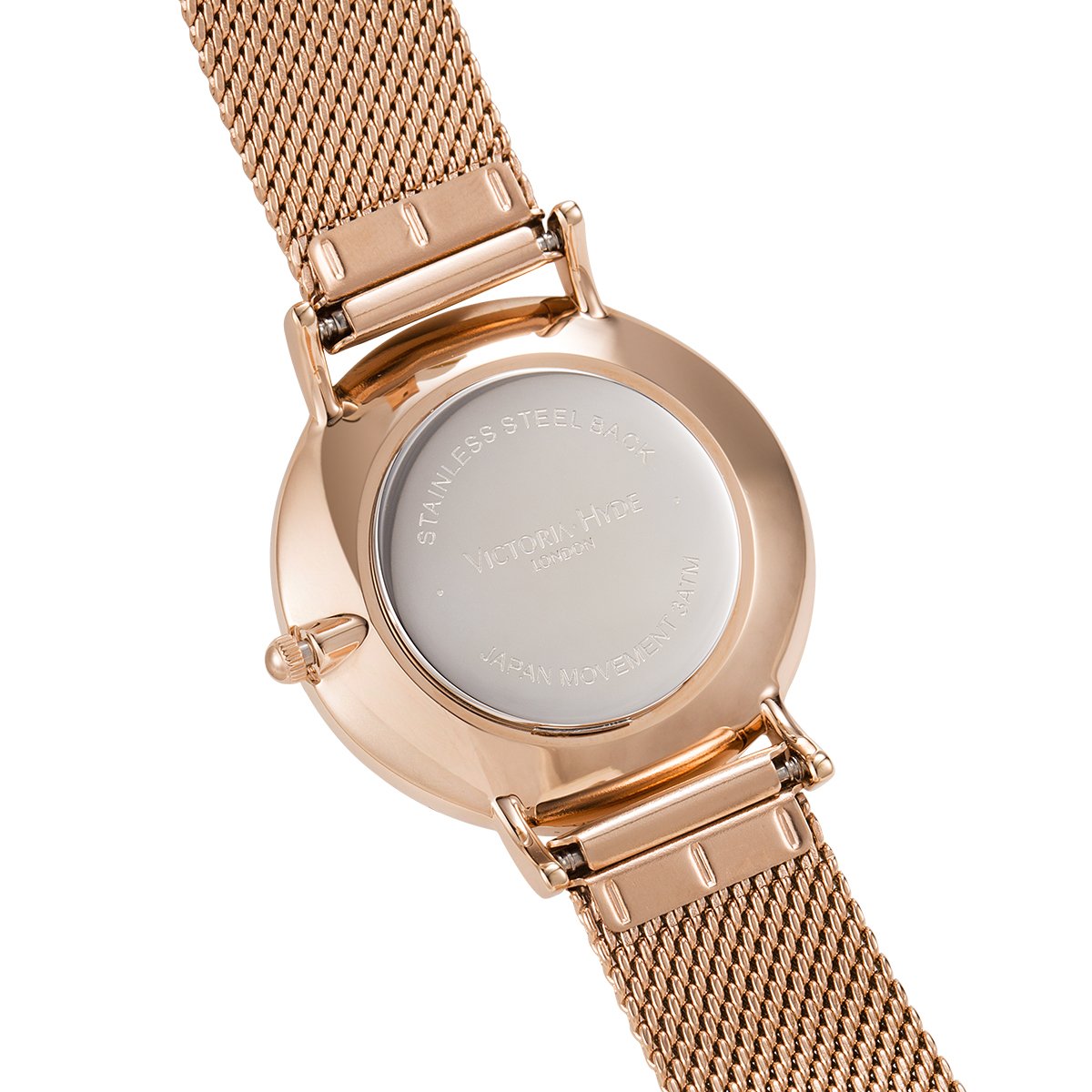 VICTORIA HYDE Women's Fashion Watch & Bracelet Set - Analog Quartz Movement, Stainless Steel Mesh Band & Leather Strap - Perfect for Office, Party & Everyday Wear