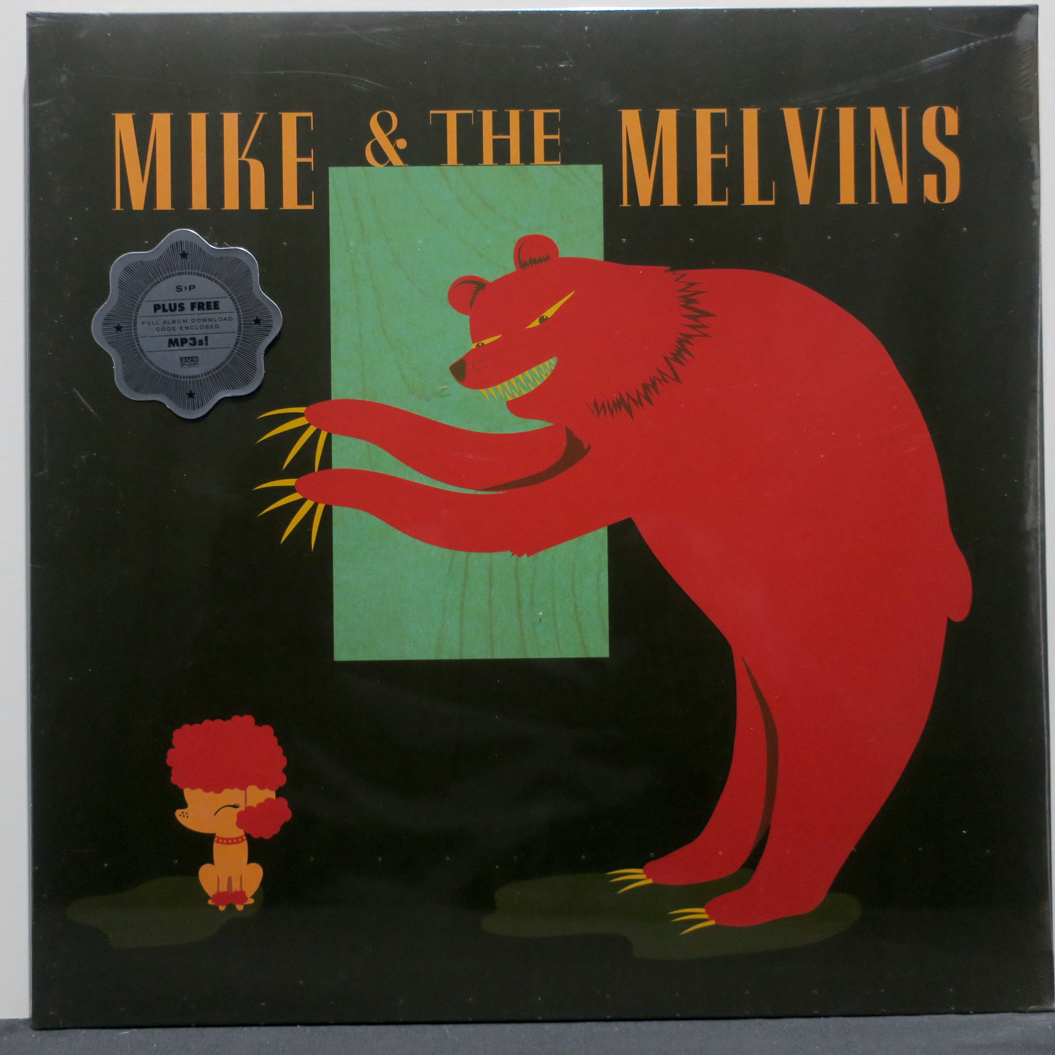 MIKE & THE MELVINS 'Three Men & A Baby' Vinyl LP Record - Limited Edition Rock Music Collectible for Audiophiles & Vinyl Enthusiasts - Perfect for Home Listening, Gifts & Music Collections