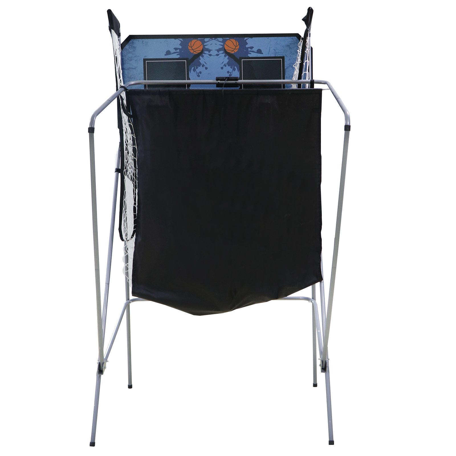 Electronic Dual Shot Basketball Arcade Game - Indoor/Outdoor Foldable Hoop with LED Scoreboard & 4 Balls - Perfect for Home, Family Entertainment Centers & Restaurants | Fun for Parties, Game Rooms & Backyard Play