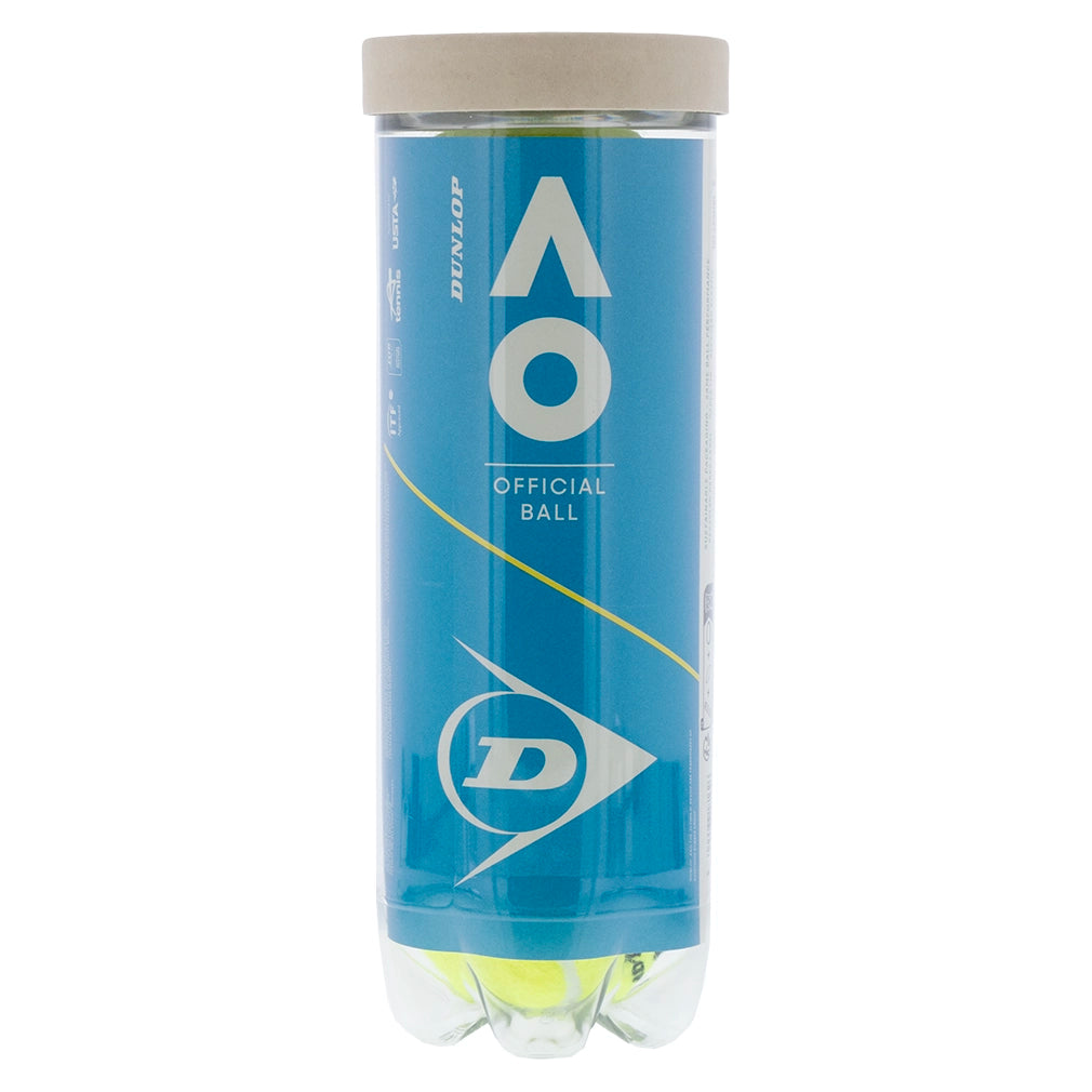 Australian Open Official Tennis Ball Case - Premium Storage for Tennis Balls | Perfect for US Open, Wimbledon & Practice Sessions
