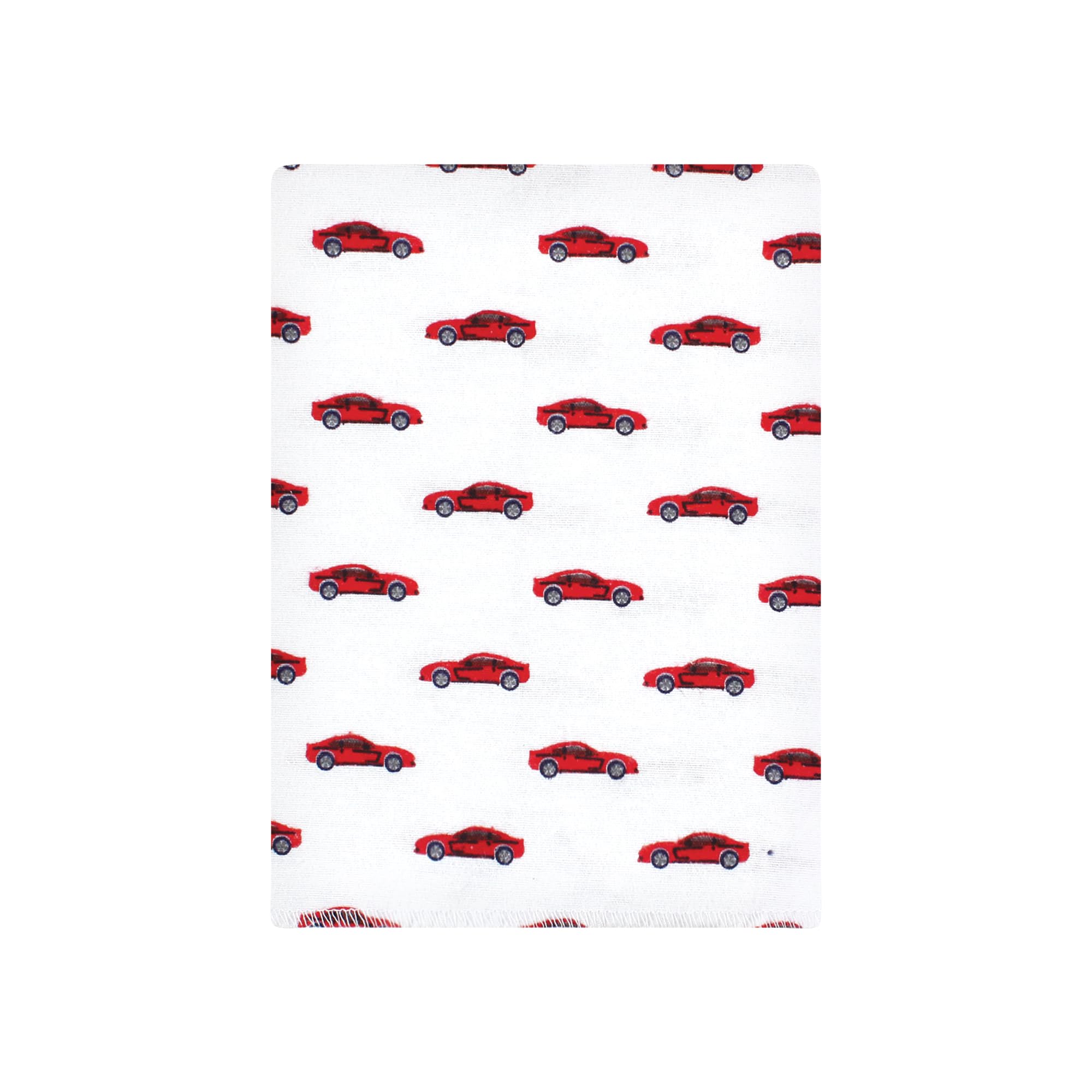 Hudson Baby Unisex Cotton Flannel Burp Cloths Bundle - Soft & Absorbent for Newborns & Infants - Going Places Design - Perfect for Feeding, Spit-Up & Diaper Changes - One Size