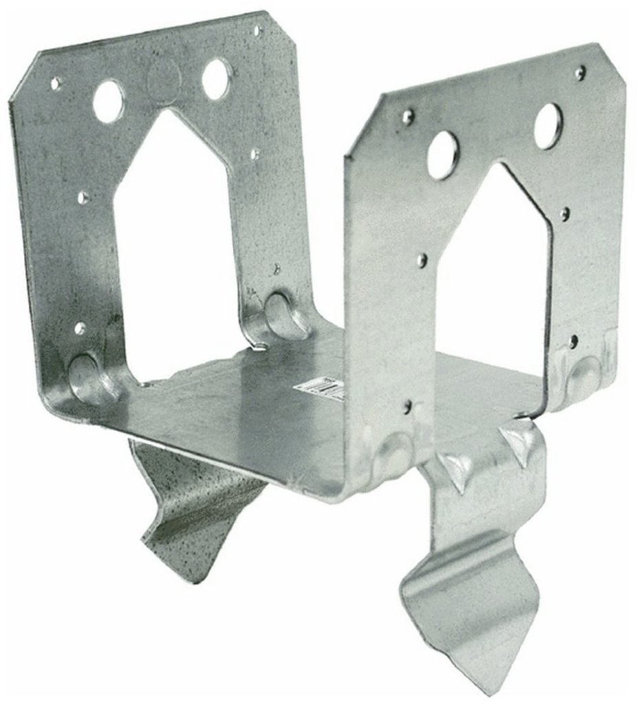10 Pack Simpson Strong Tie PB66 6x6 Post Base for Deck, Fence & Pergola Construction - Heavy Duty Galvanized Steel Post Anchor for Outdoor Projects