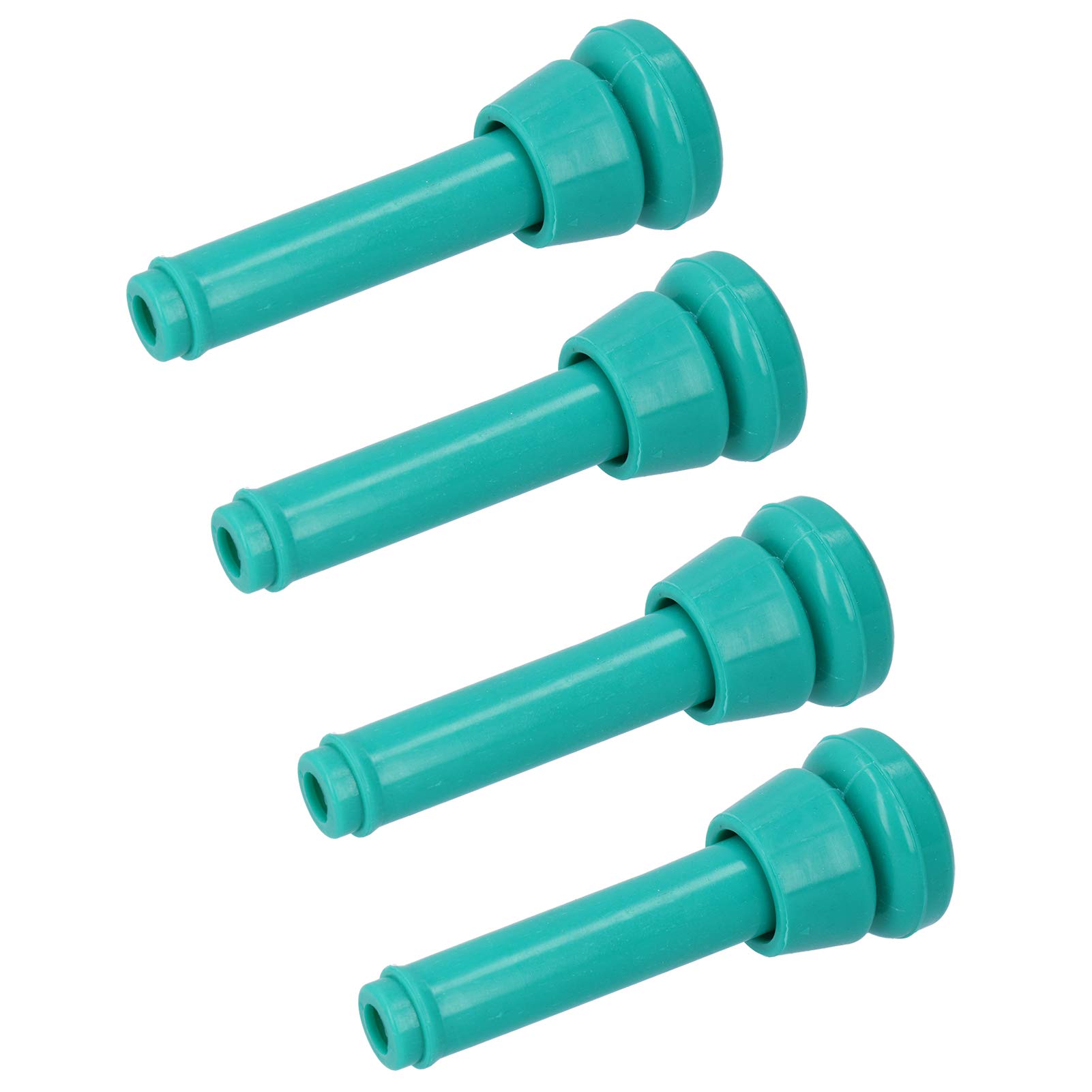 4Pcs Green Silicone Milking Machine Liners for Cattle & Cows - Durable Livestock Milking Tools for Dairy Farms & Homesteads