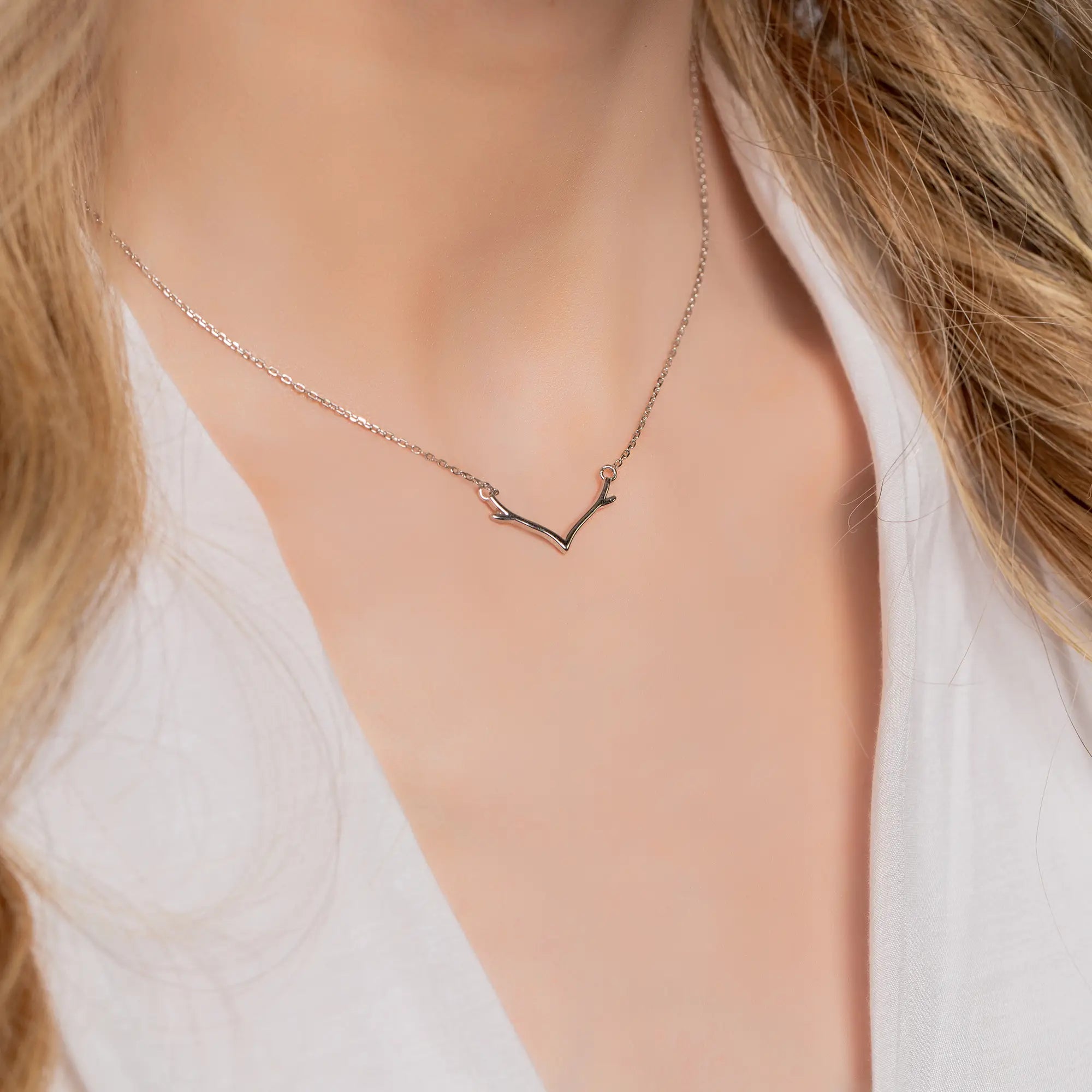 Wishbone Necklace - Elegant & Dainty Pendant Jewelry for Women | Perfect Gift for Birthday, Anniversary & Valentine's Day | Ideal for Everyday Wear & Special Occasions