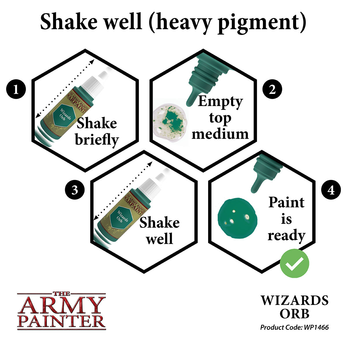 Warpaints: Wizards Orb - Fantasy Miniature Painting Kit for Tabletop RPG & D&D - Perfect for Game Night & Cosplay