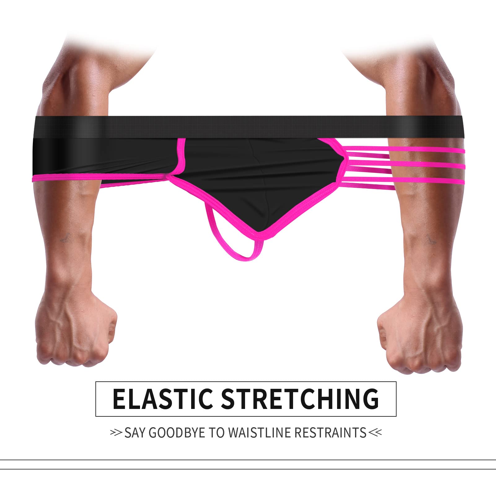 JEERLEEP Men's Sexy Lingerie Thongs G-String Underwear for Men - Comfortable & Breathable Low Rise Briefs for Intimate Wear, Sleepwear & Special Occasions