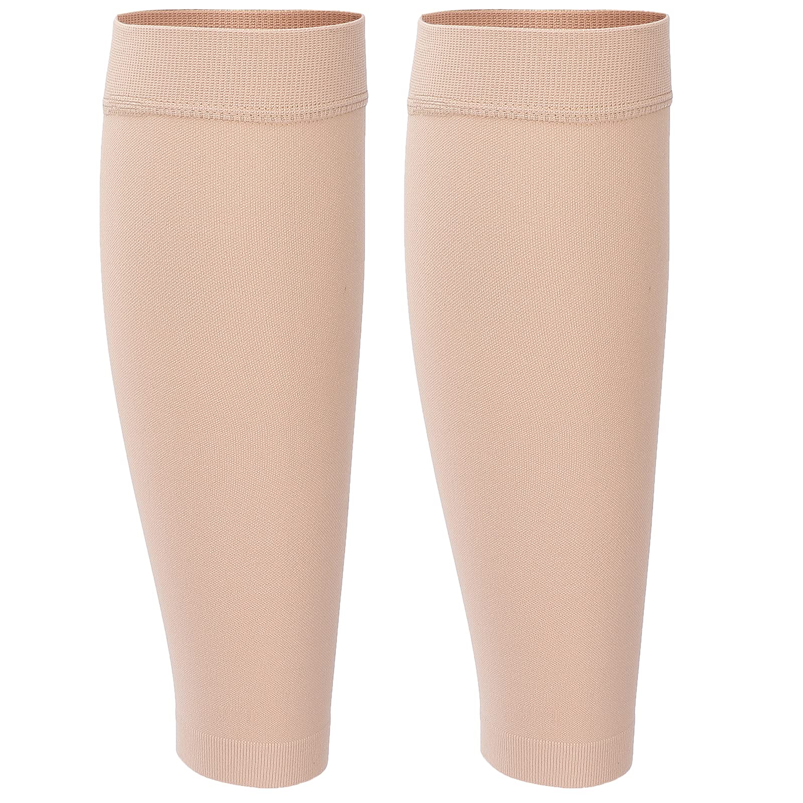Leg Compression Socks for Women - Soft Skin-Friendly Calf Compression Sleeves (XL) - Ideal for Daily Wear, Travel, Nursing & Varicose Vein Relief