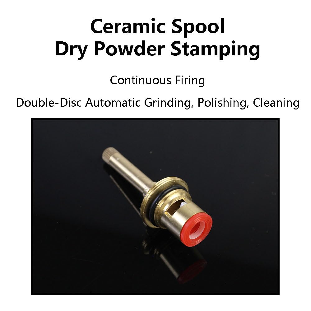 Brass Ceramic Disc Faucet Valve Cartridge 70mm for Bathroom Kitchen Sink Repair