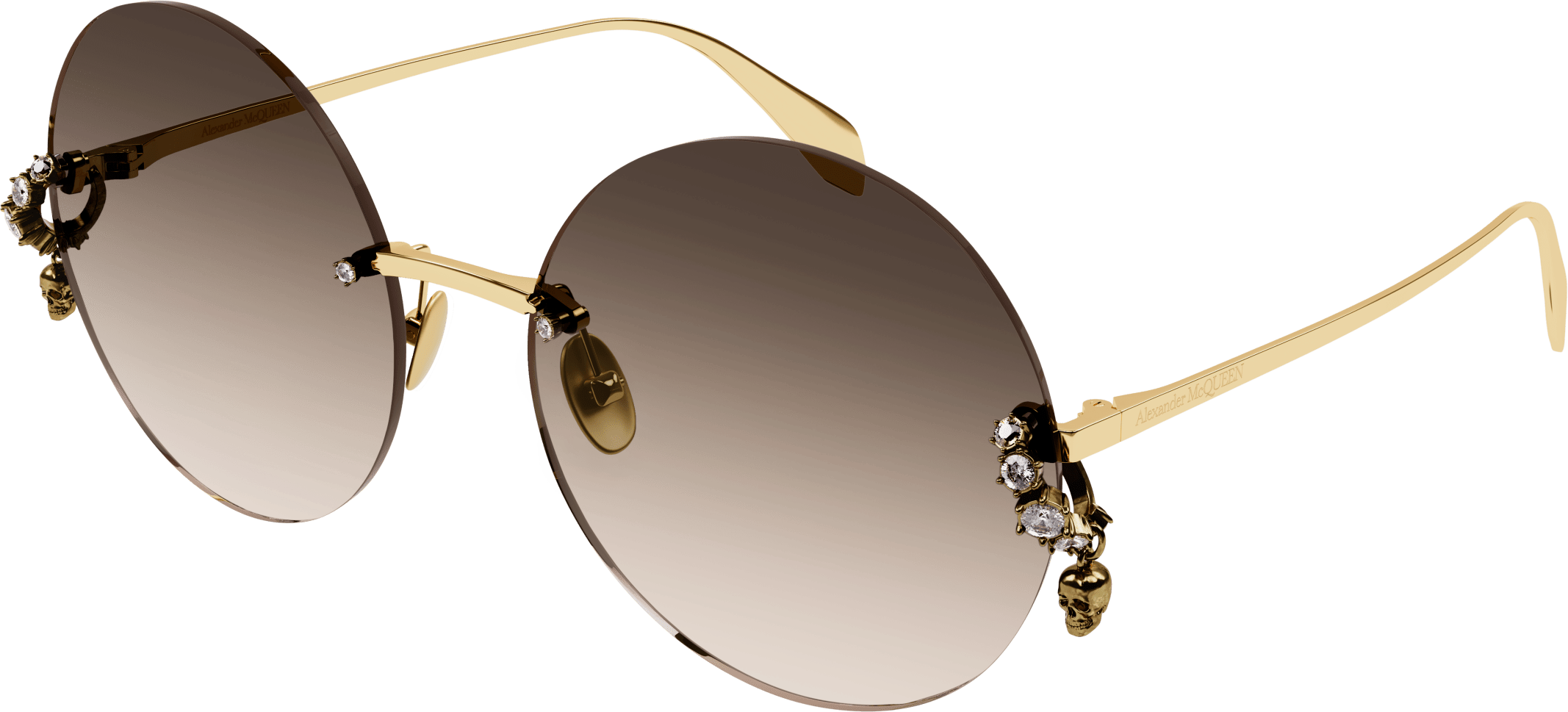 Alexander McQueen AM0418S Sunglasses - Luxury Designer Shades for Men & Women | UV Protection & Polarized Lenses | Perfect for Outdoor Activities, Travel & Fashion