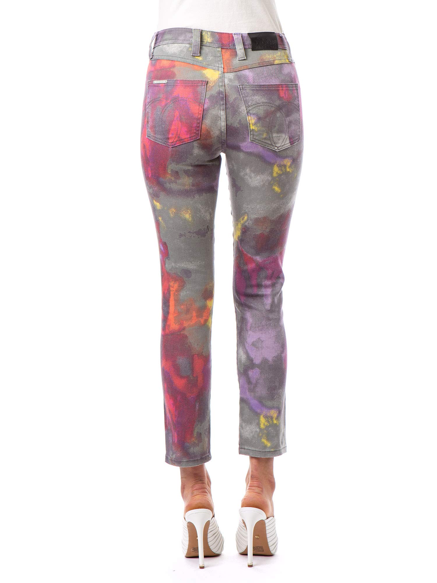 Jordache Vintage Women’s Molly High Rise Skinny Jeans - Shaded Tie Dye Wash | Retro Stretch Denim Pants for Casual Wear & Night Out