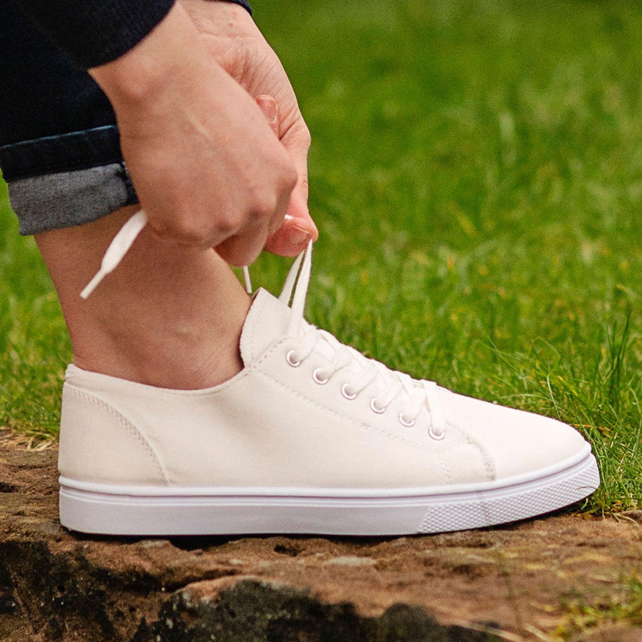Men's Ambleside Canvas Trainers - Comfortable Casual Sneakers for Walking & Everyday Wear | Lightweight Breathable Shoes for Men | Perfect for Work, Travel & Outdoor Activities