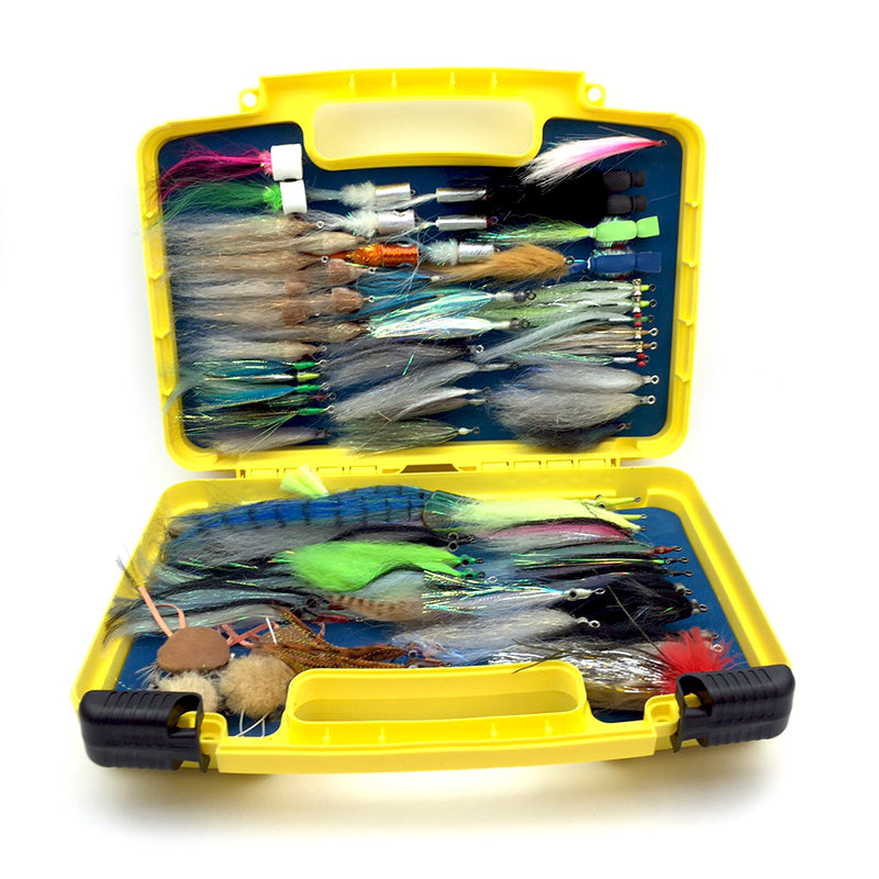 Premium Fly Fishing Box - Cliffs Bugger Beast Fly Box for Trout, Bass & Salmon - Durable Waterproof Fly Storage for Anglers - Perfect for Streams, Rivers & Lakes