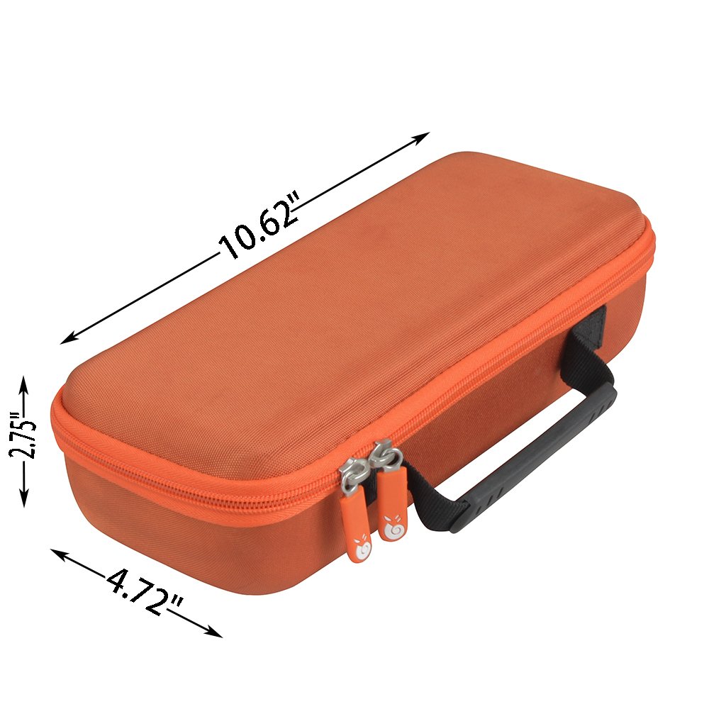 Kano Computer Kit (2018 Edition) Hard Travel Case by Hermitshell - Durable Orange Protective Cover for Kids Coding Computer | Perfect for School, Travel & STEM Learning