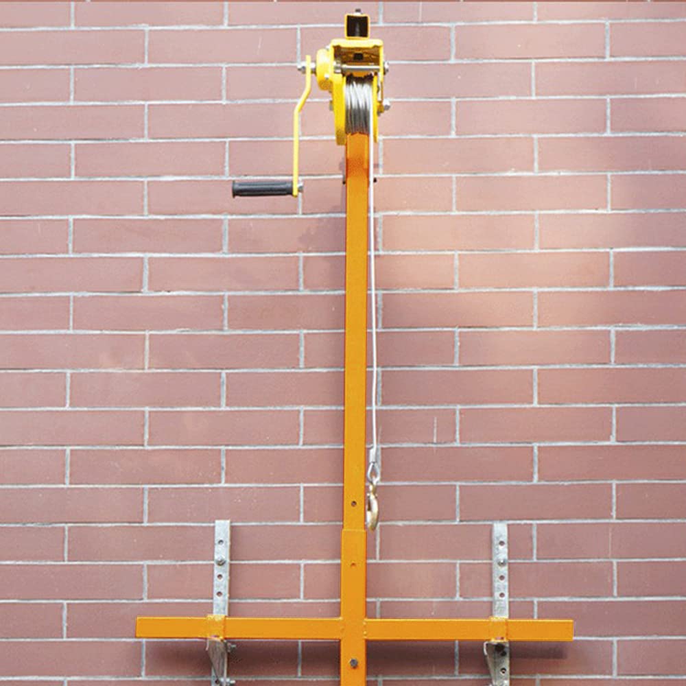 DNYSYSJ Air Conditioner Outdoor Unit Lifting Tool - Heavy Duty AC Bracket Crane with 10m Rope for Safe Installation | Perfect for HVAC Technicians & DIY Home Improvement Projects