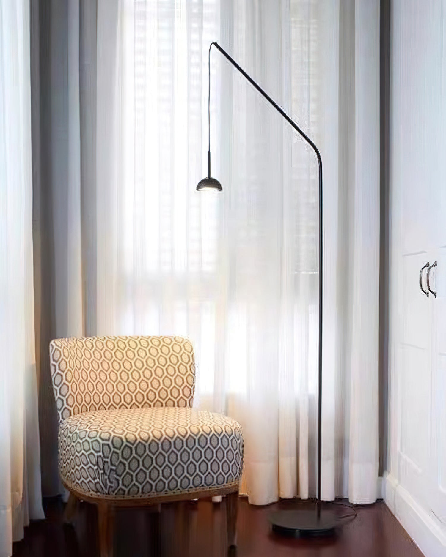 Cupolina Modern Floor Lamp - Adjustable Brightness LED Standing Light for Living Room, Bedroom & Office - Perfect for Reading, Relaxing & Decor