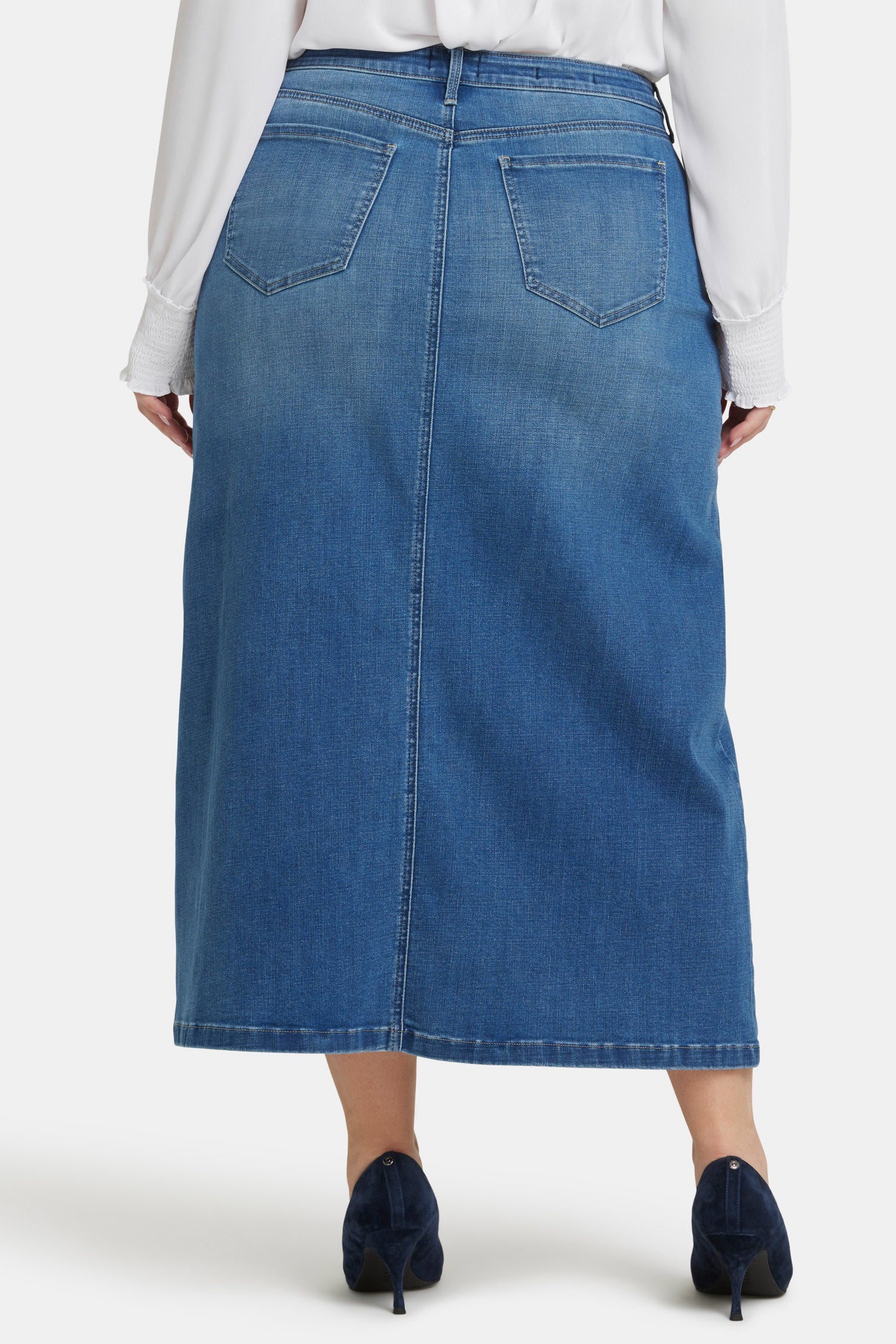 Plus Size High Rise Long Skirt for Women - Elegant Fairmont Style | Perfect for Office, Party & Casual Outfits