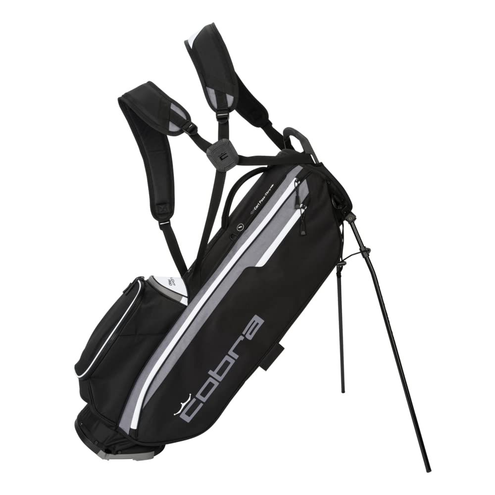 Cobra Golf 2022 Ultralight Pro Stand Bag - Lightweight Golf Bag with 5-Way Divider, Comfortable Strap - Perfect for Golf Tournaments & Weekend Golfing