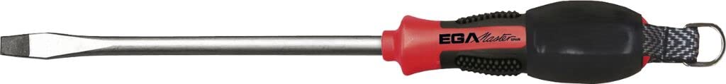 Ega Master 66405 Slotted Screwdriver 6.5x150mm - Professional Mastertork Screwdriver for Home Repair, Electronics & DIY Projects