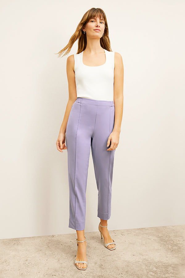 Colby Pant OrigamiTech - Light Orchid Women's Stretchable High-Waisted Yoga Pants for Workout, Lounge & Travel