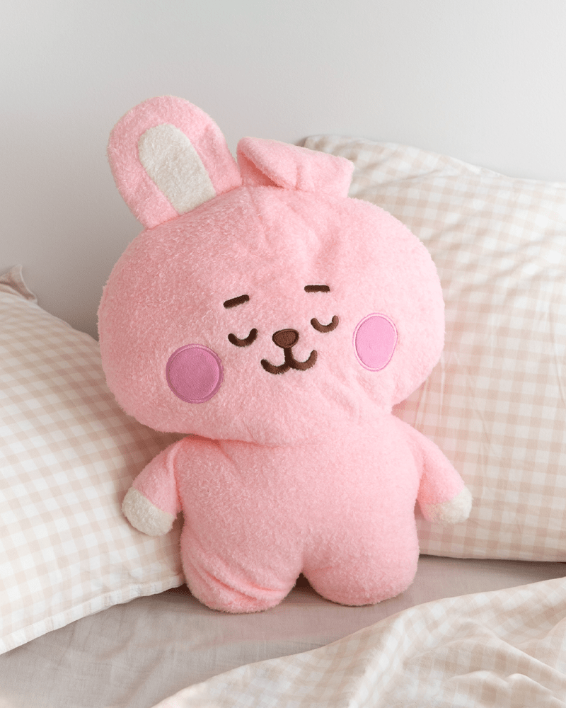 BT21 COOKY BABY Large Neton Plush Toy - Cute Cartoon Character Stuffed Animal for Kids, Collectors & BTS Fans | Perfect for Gifts, Room Decor & Cuddling