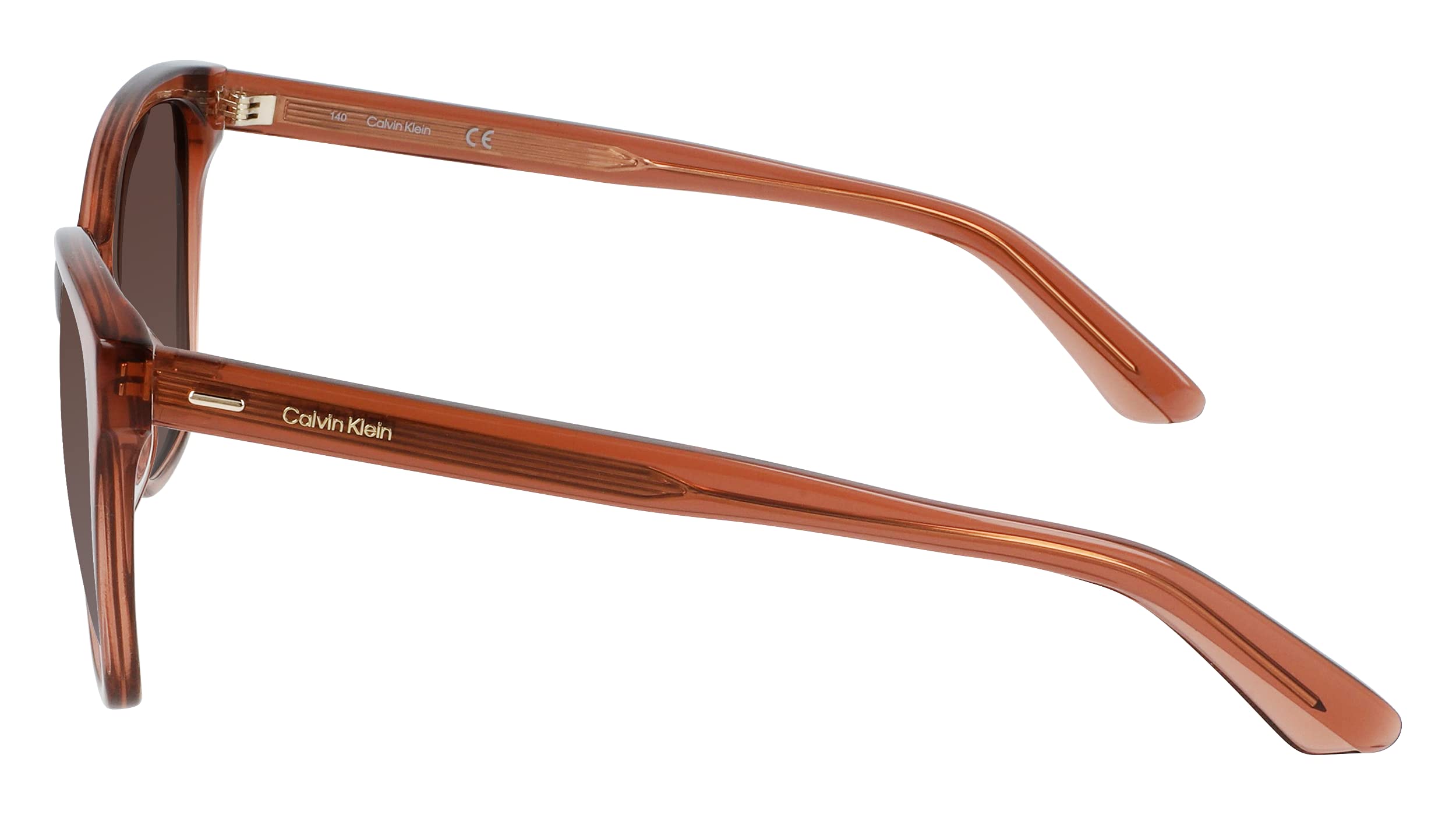 Calvin Klein CK21529S Rectangular Sunglasses for Men & Women - UV Protection, Polarized Lenses, Fashionable Aviator Style - Perfect for Driving, Beach & Outdoor Activities