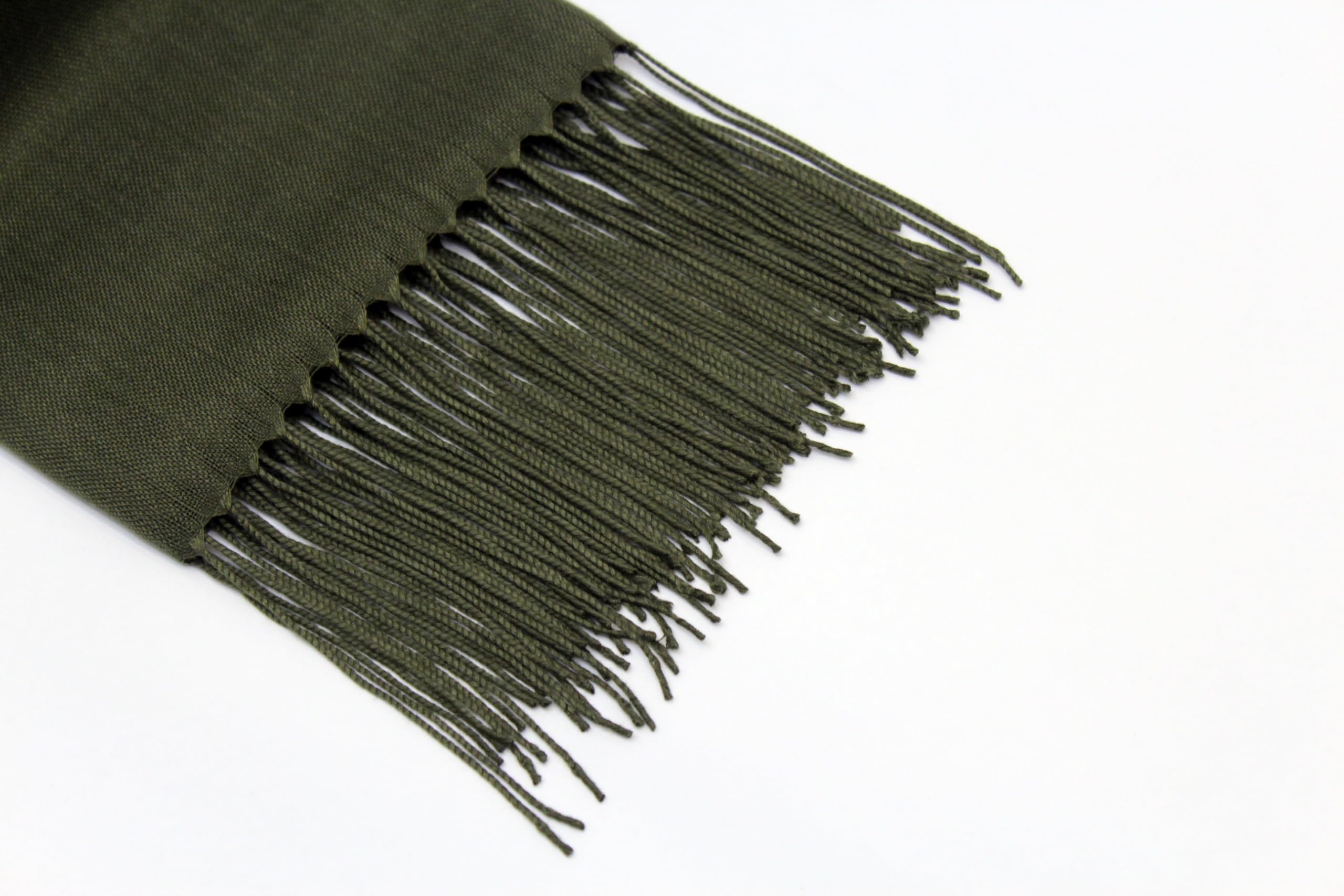 25 Pcs Soft Pashmina Shawl for Women - Personalized Elegant Scarf, Evening Dress Wrap, Wedding Guest Favors, Bridal Shawl & Bridesmaid Gift (Army Green) - Perfect for Weddings, Parties & Special Occasions