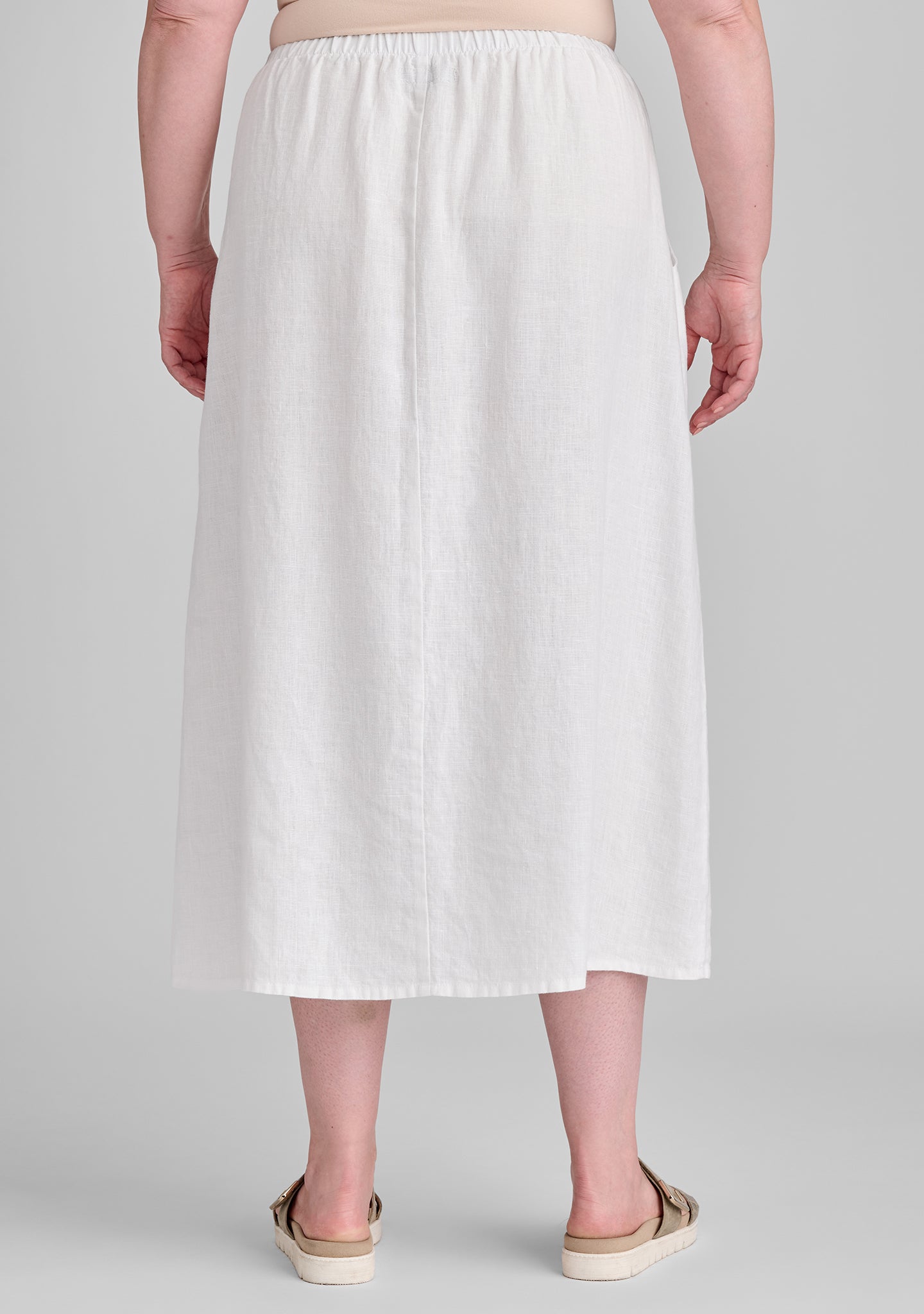 Go To Skirt - Women's Linen Maxi Skirt for Summer | Breathable & Flowy Long Skirt | Perfect for Beach, Vacation & Boho Style Outfits