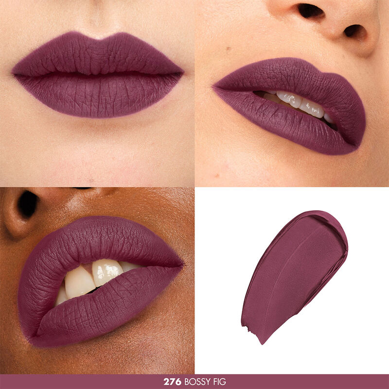 276 Bossy Fig Rouge Artist For Ever - Long Lasting Matte Lipstick for Women, Vegan & Cruelty-Free Makeup | Perfect for Date Night, Parties & Everyday Wear
