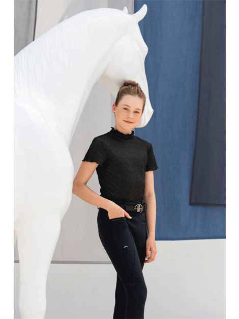 Pikeur Lilith SD Kids' Riding Tights - Equestrian Breeches for Girls & Boys - Perfect for Horseback Riding Lessons & Competitions