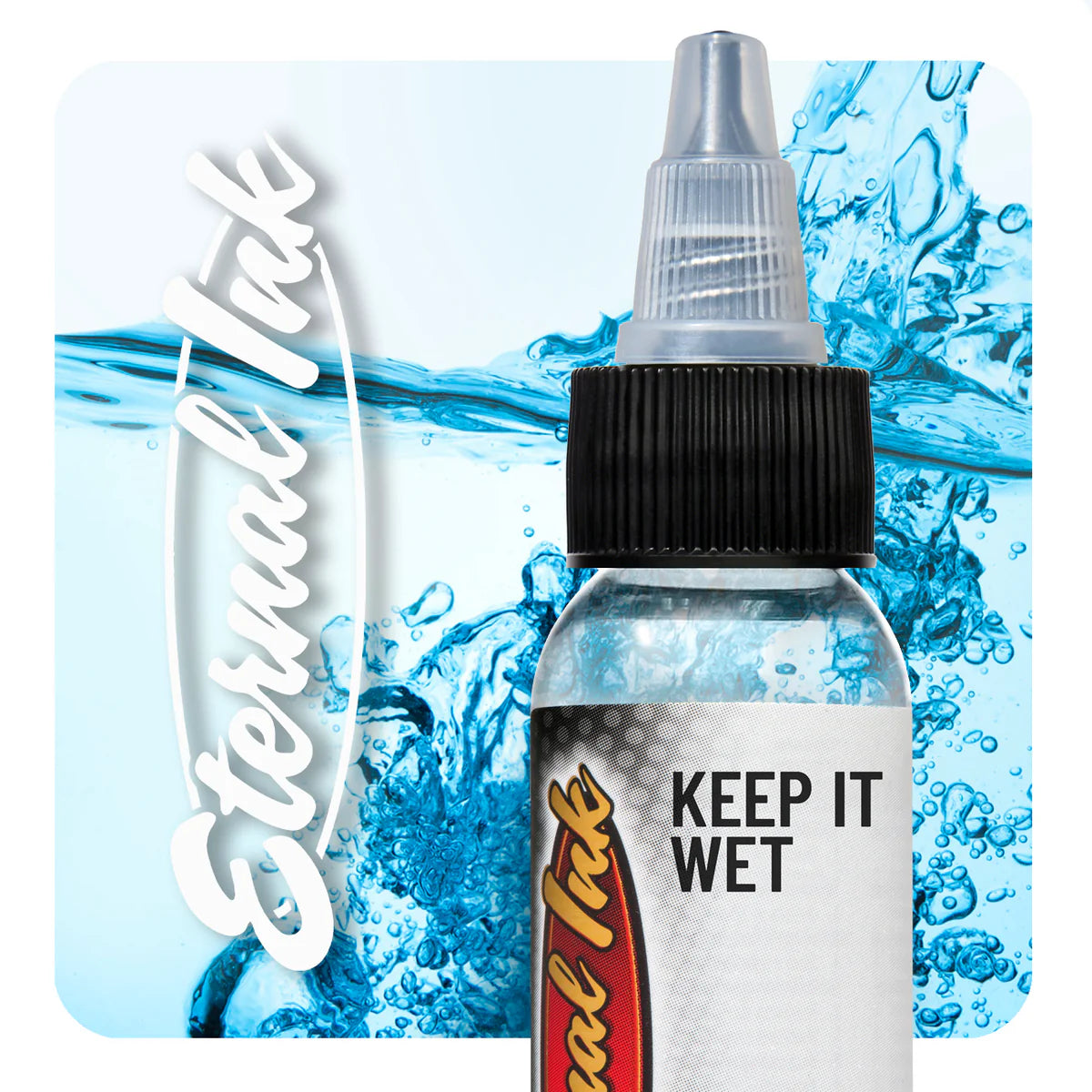 Eternal Keep It Wet Ink - Long-Lasting Waterproof Ink for Calligraphy, Art & Tattoos - Perfect for Artists, Designers & Tattoo Enthusiasts