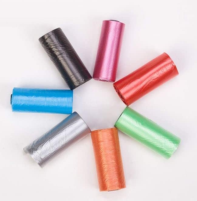 Eco-Friendly Dog & Cat Waste Bags - 8 Rolls (15 Bags per Roll) | Durable, Leak-Proof Pet Poop Bags for Daily Walks & Park Cleanups