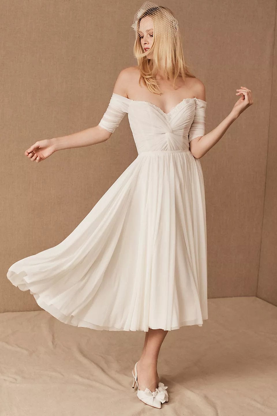 By Watters Mattea Women's Wedding Dress Size 6 - Elegant A-Line Gown for Bridal Ceremony & Reception