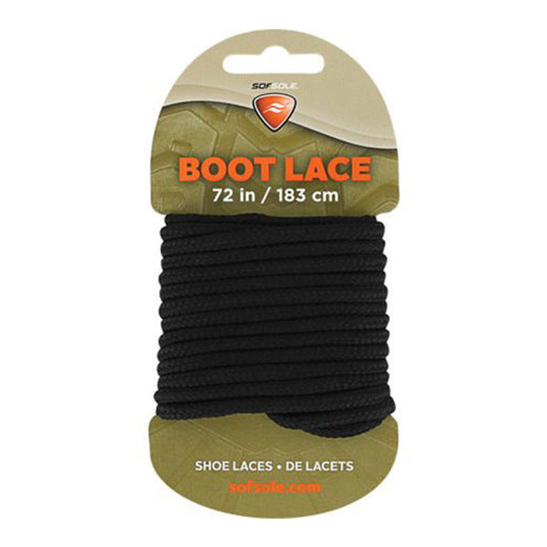 Durable Round Boot Laces - 72 Inch Long Shoelaces for Work Boots & Hiking Shoes - Perfect for Outdoor, Construction & Heavy-Duty Use