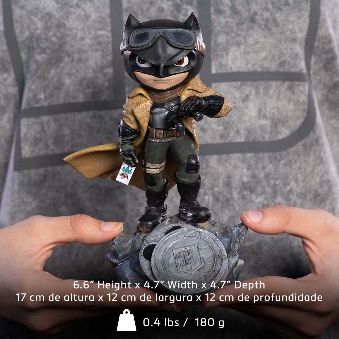 Iron Studios Zack Snyder's Justice League Knightmare Batman MiniCo Figure - Collectible DC Comics Movie Statue for Display & Home Decor