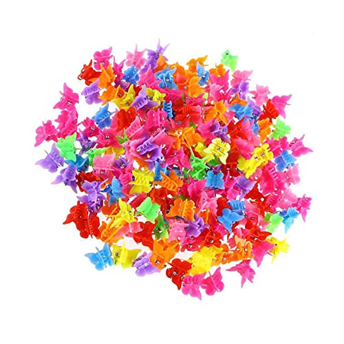30Pcs Kids Hair Clips Set - Colorful Butterfly Hairpins for Girls, Non-Slip Plastic Hair Accessories for Toddlers & Children | Perfect for School, Parties & Daily Hairstyling