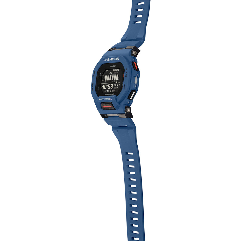 Casio G-Shock GBD200-1 2D G-Squad Digital Sports Watch with Step Tracker & Heart Rate Monitor - Perfect for Running, Hiking & Outdoor Adventures