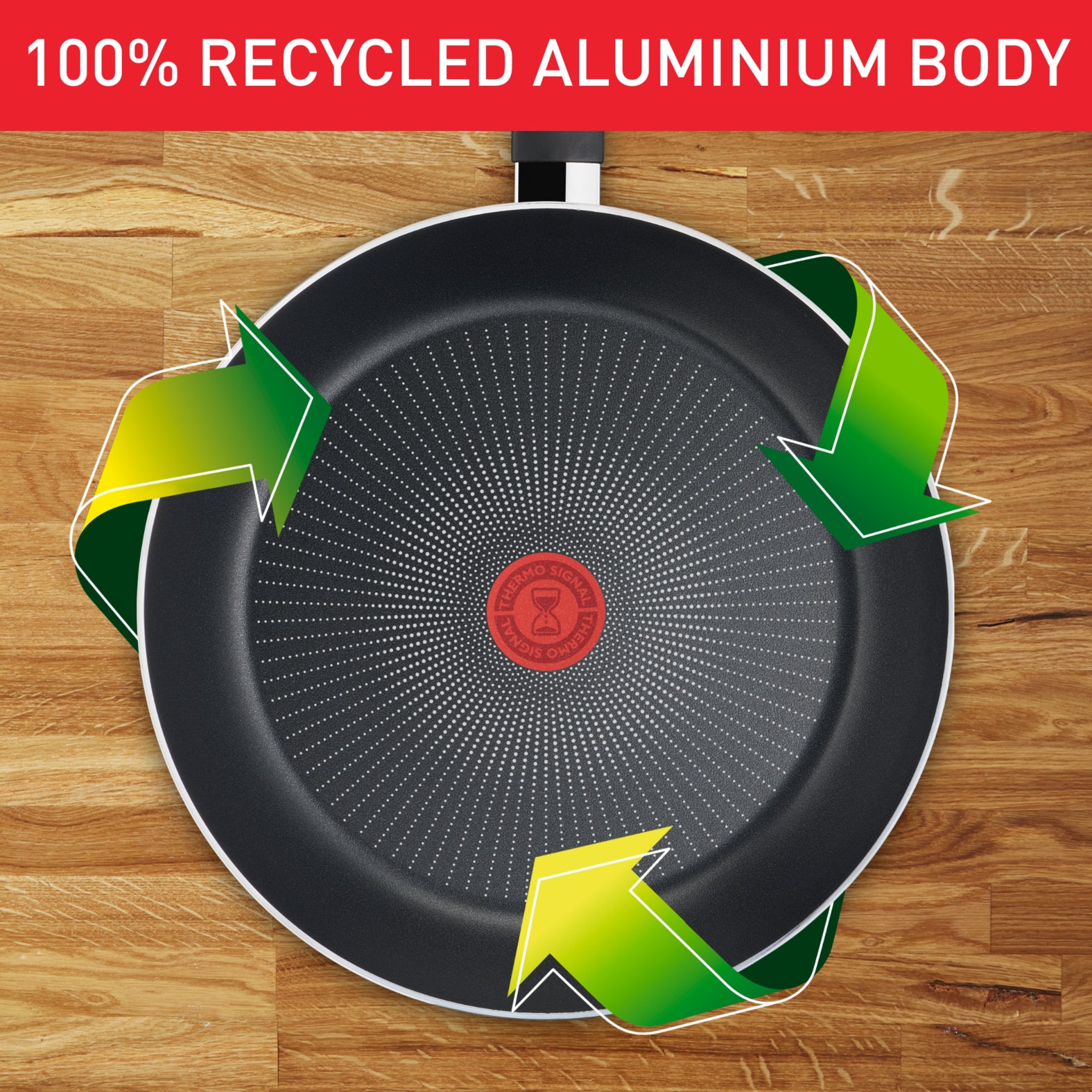 Tefal React Induction Non-Stick Fry Pan 30cm - Professional Cookware for Induction Stoves, Perfect for Searing, Frying & Sauteing at Home or Restaurant