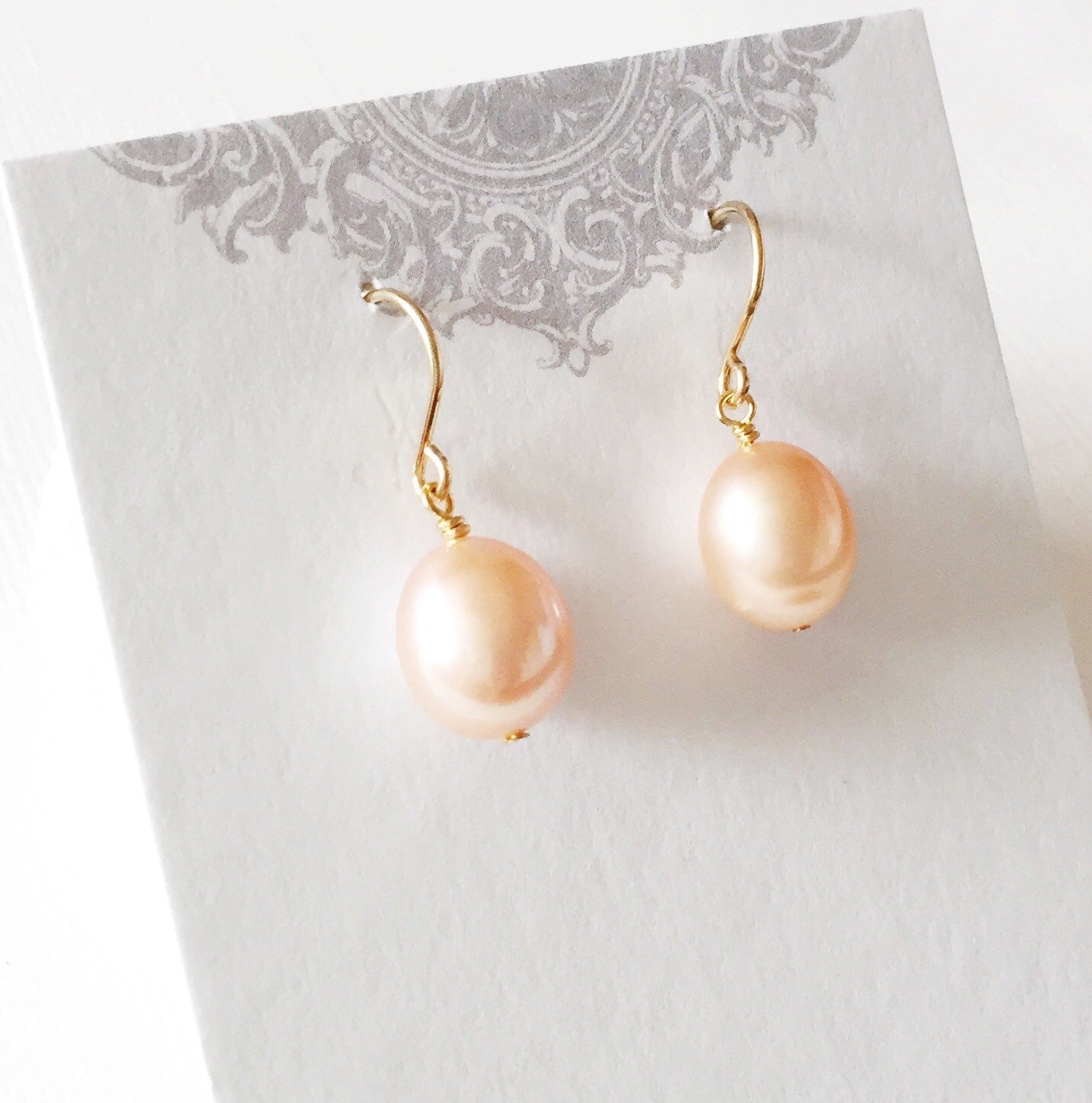 Pink Casi Earrings (E233) - Elegant Dangle Earrings for Women, Perfect for Parties, Weddings & Everyday Wear