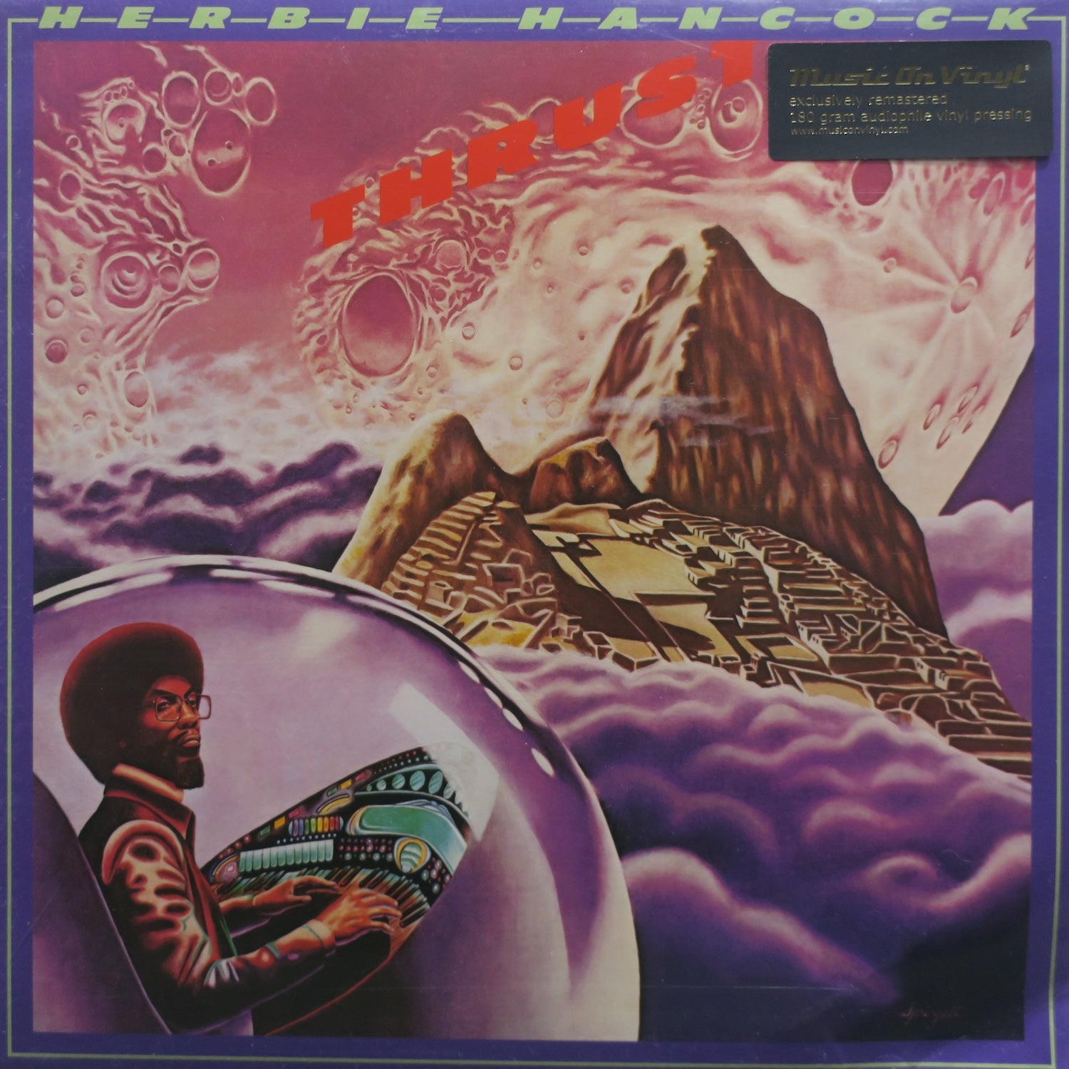 Herbie Hancock 'Thrust' 180g Vinyl LP Record - High-Quality Audiophile Pressing for Jazz Music Lovers & Vinyl Collectors - Perfect for Home Listening, Music Collections & Gift Giving