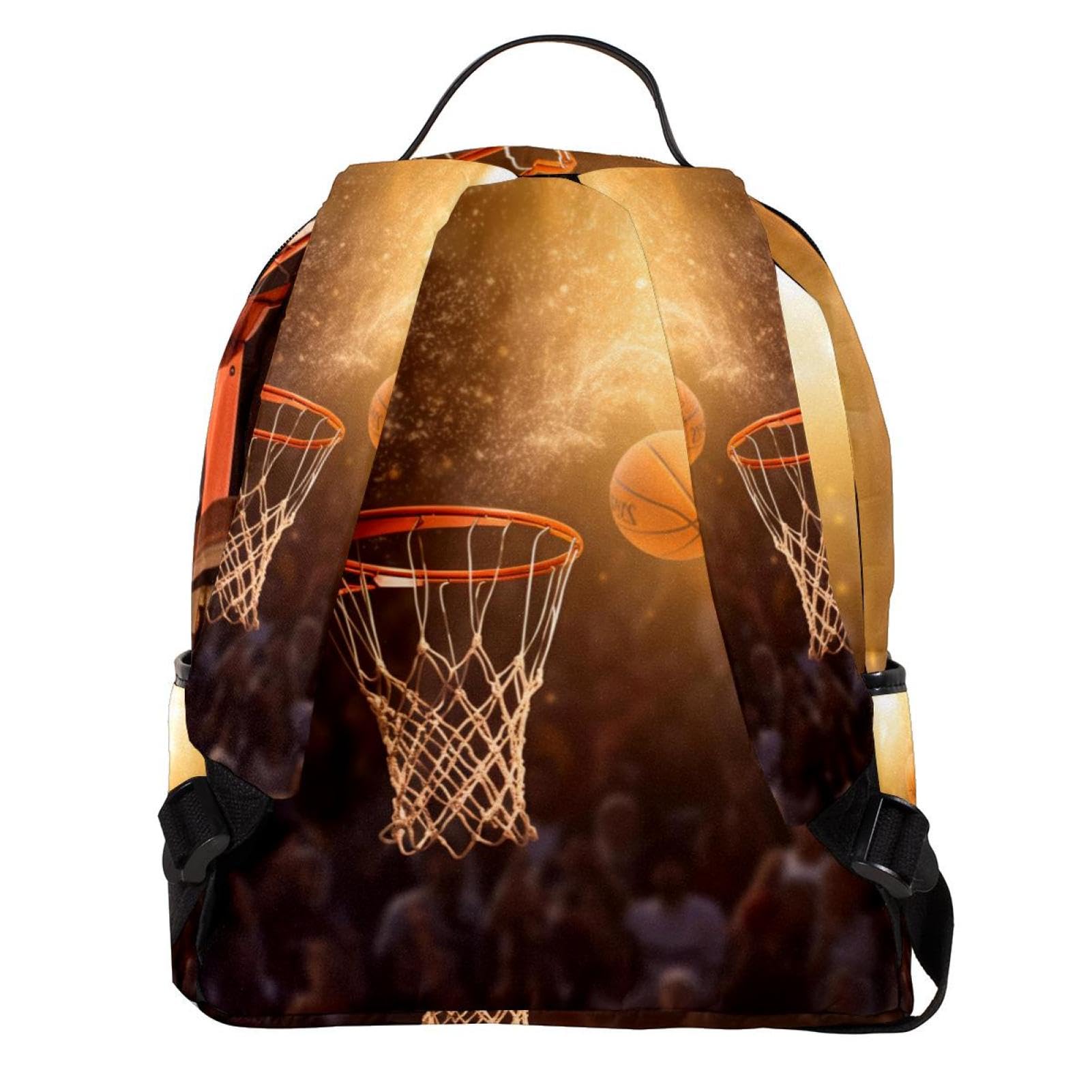 Premium Travel Backpack for Women & Men - Durable Basketball Backpack with Hoop - Perfect for Gym, School, Sports & Outdoor Adventures