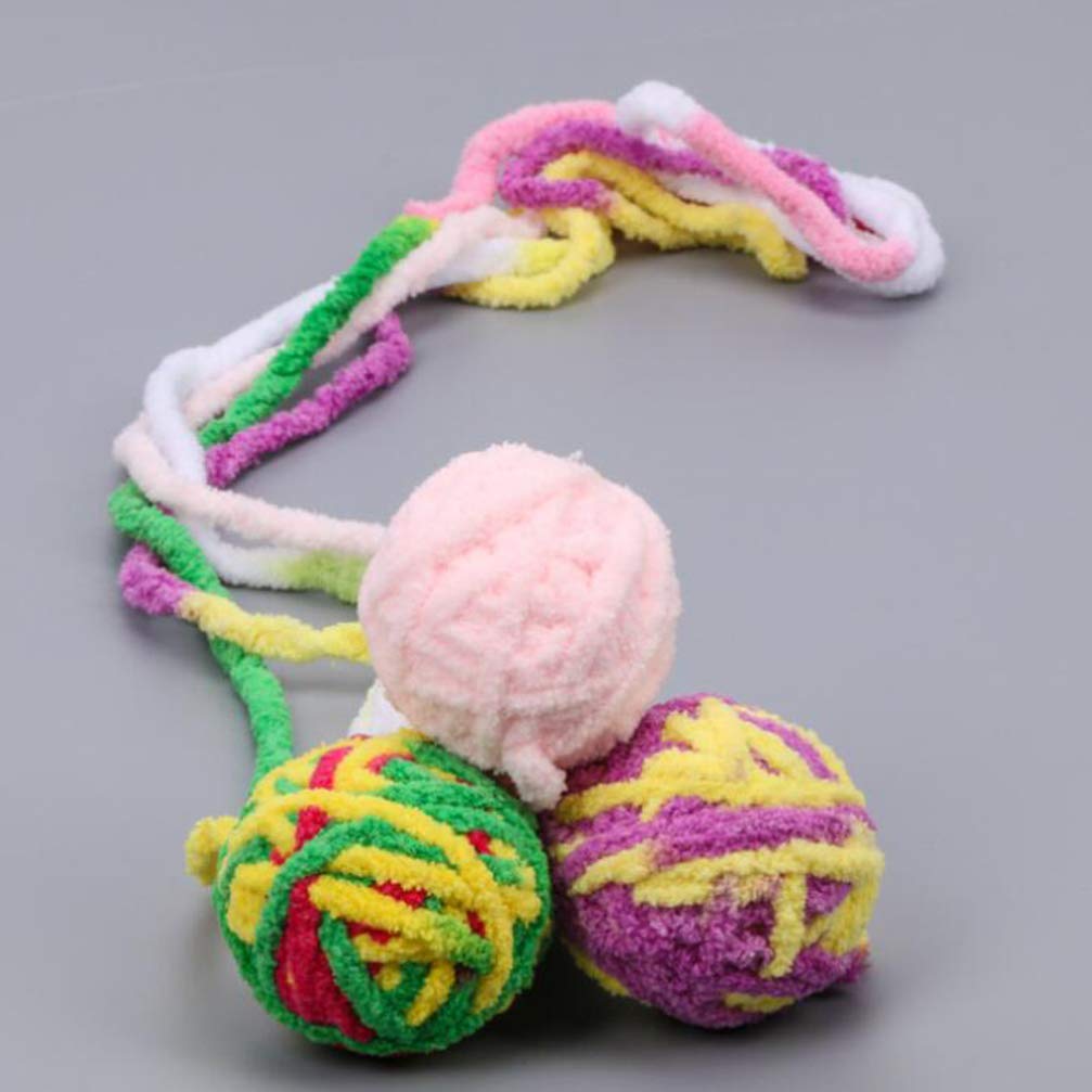 Balacoo 2-Pack Interactive Cat Chew Toys - Teething Relief & Brain Stimulation for Kittens - Pet Puzzle Balls & Dog Teaser Toys for Indoor Play & Training
