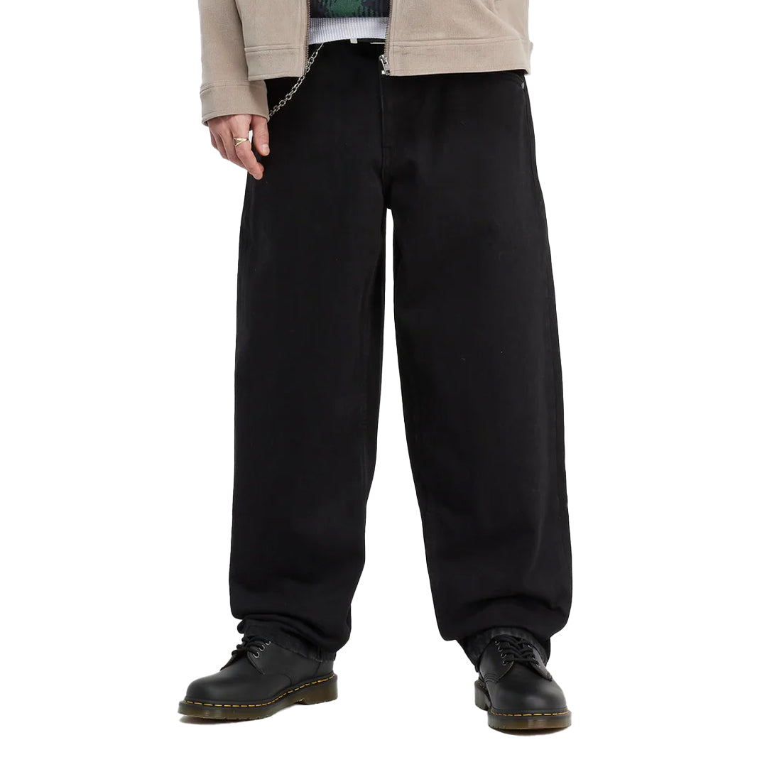 Classic Baggy Denim Pants for Men - Black Relaxed Fit Jeans | Comfortable & Stylish Casual Wear for Everyday Outfits and Street Fashion
