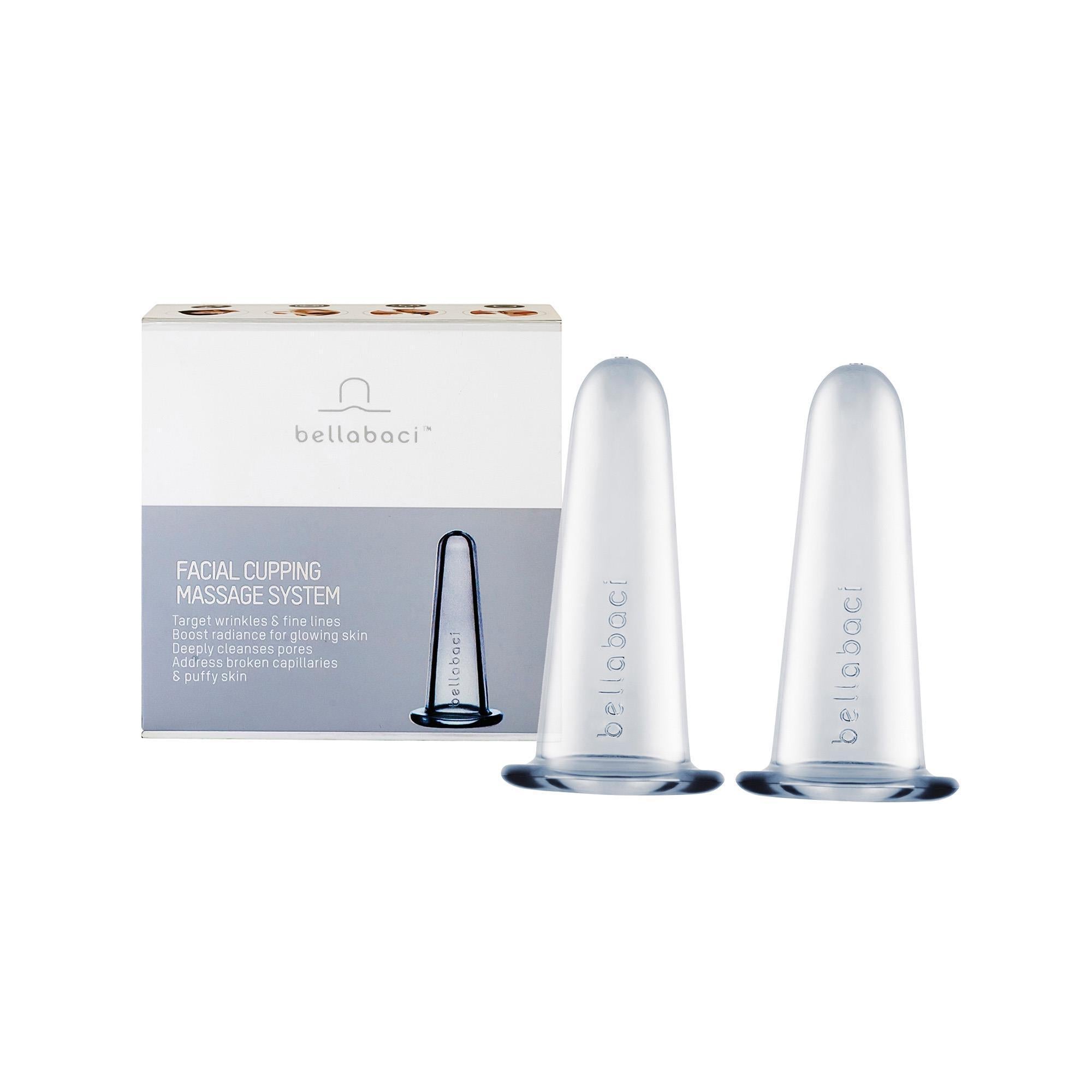 Bellabaci Facial Cups Set - Anti-Aging Face Cupping Therapy Kit for Glowing Skin | At-Home Facial Massage & Lymphatic Drainage Tools for Relaxation & Skin Rejuvenation