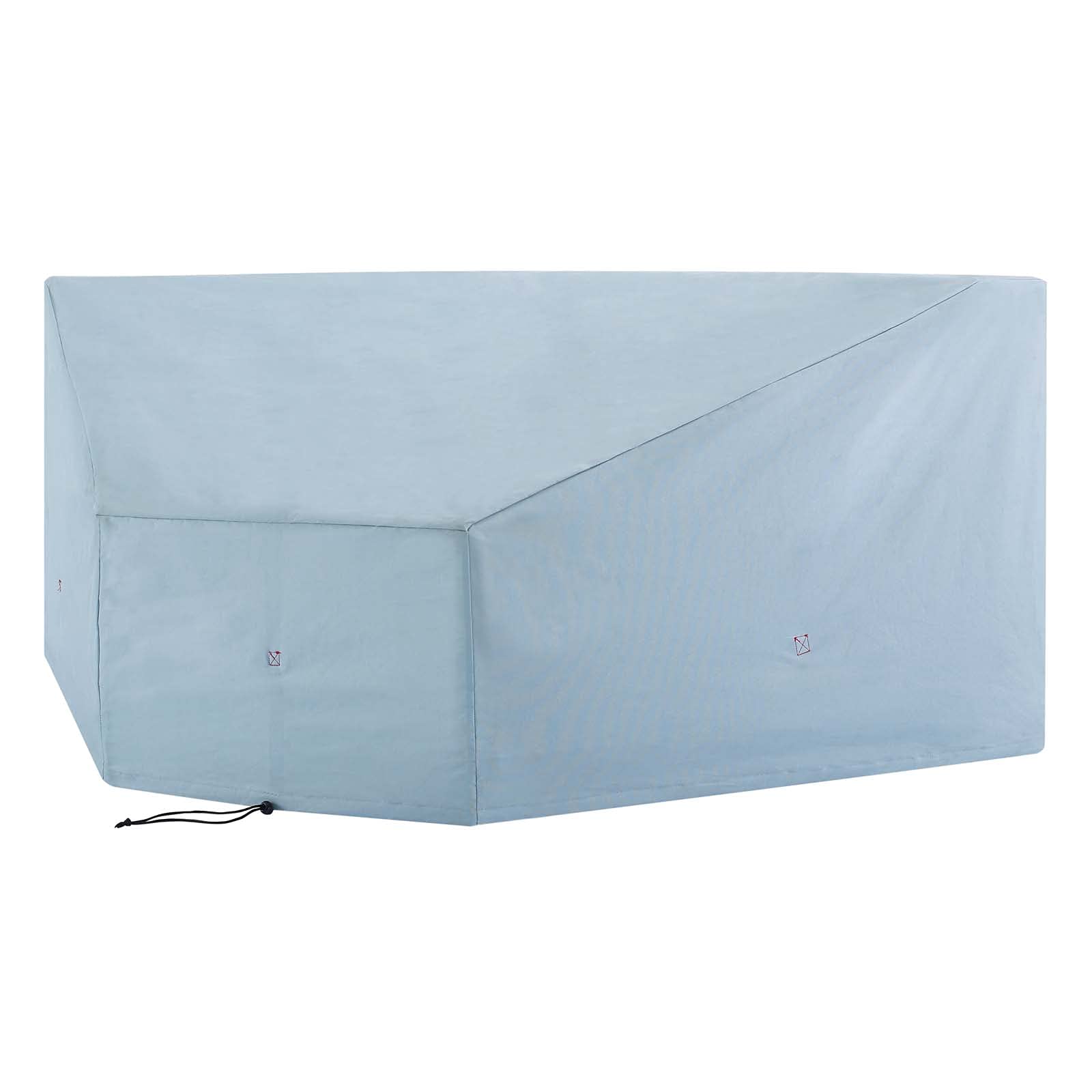 Modern Grey Rattan Wicker Waterproof UV Protection Cover for Outdoor Patio, Balcony, Cafe, Bistro, and Garden Furniture