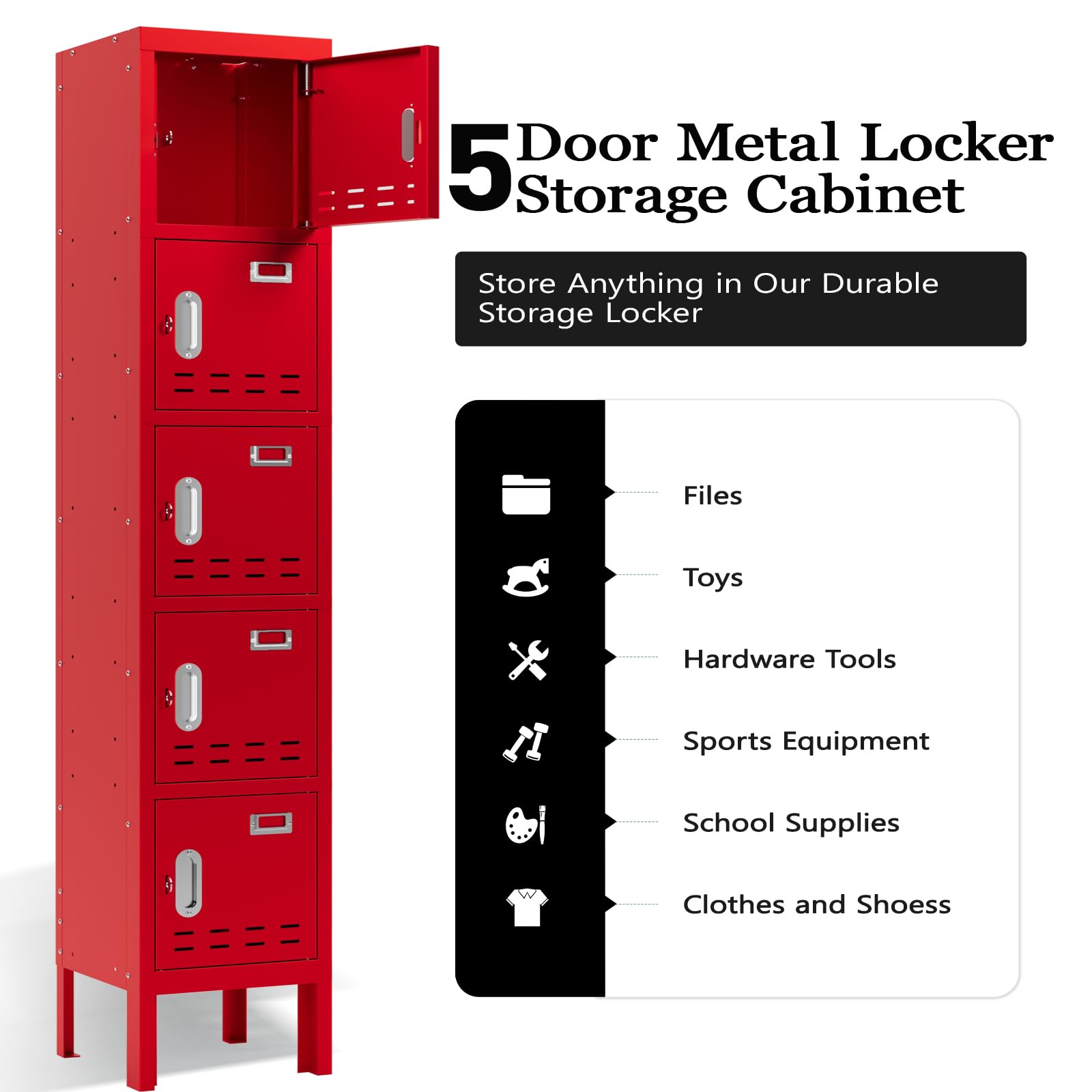 5-Door Metal Locker 66