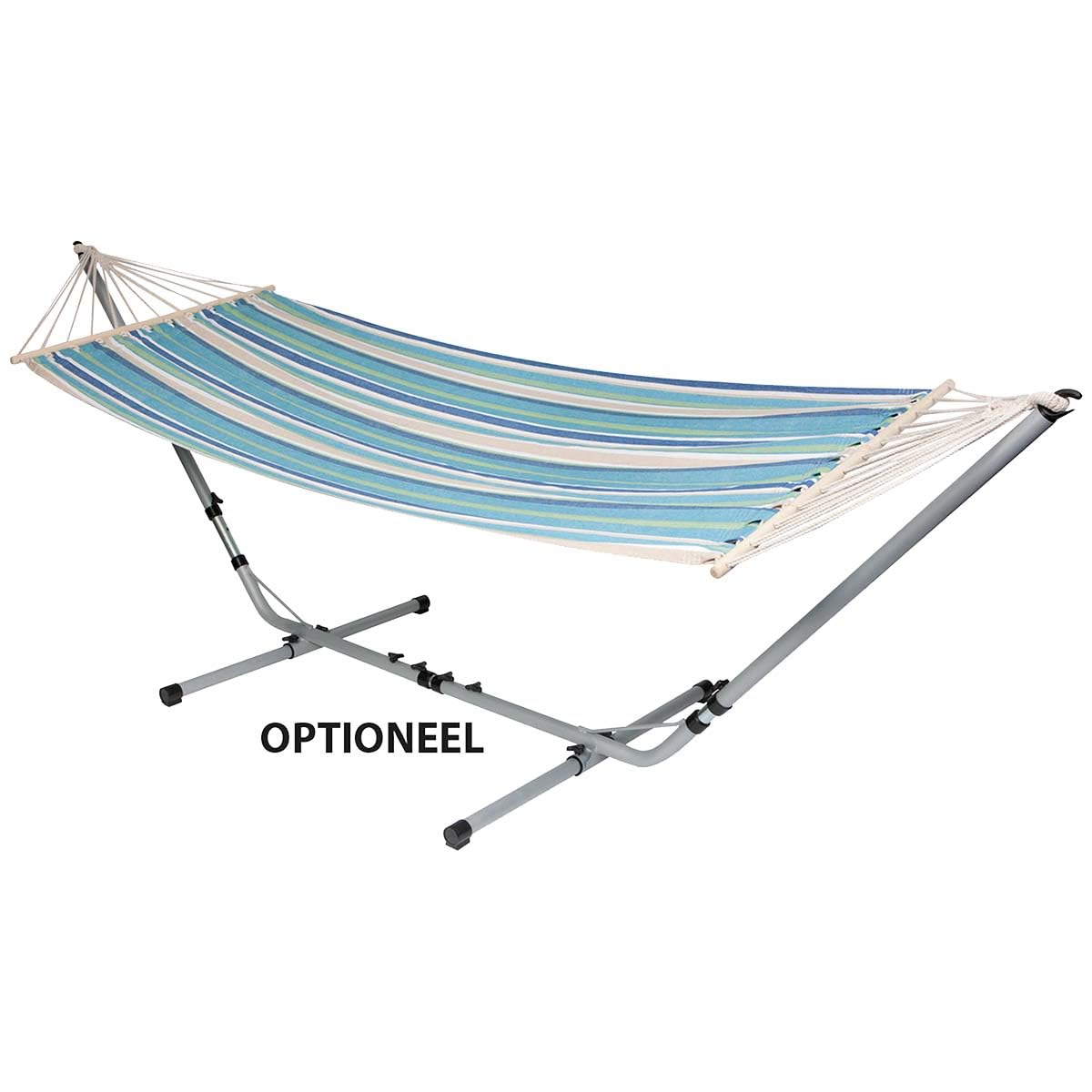 Bo-Garden Santa Barbara Hammock with Spreader Bar - Premium Outdoor Hanging Bed for Patio, Backyard & Beach Relaxation