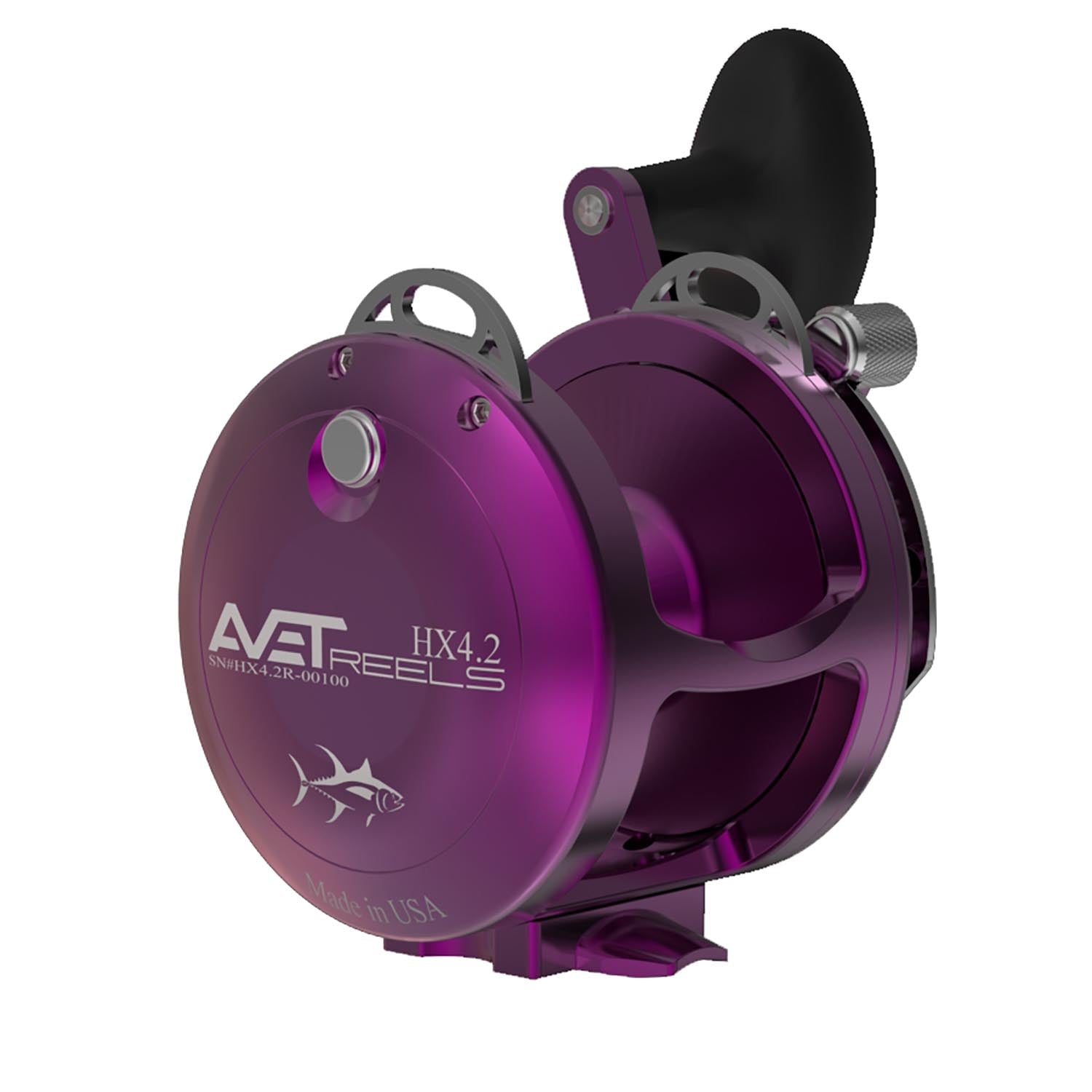 Avet HX 4.2 Single Speed Fishing Reel - Saltwater & Offshore Fishing Gear for Big Game Anglers