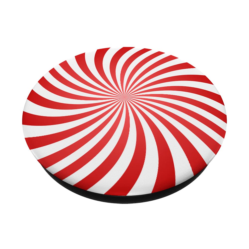 Optical Illusion Vortex Psychedelic PopSockets PopGrip - Swappable Phone & Tablet Grip for Better Handling | Perfect for Smartphones, E-Readers, and Taking Selfies
